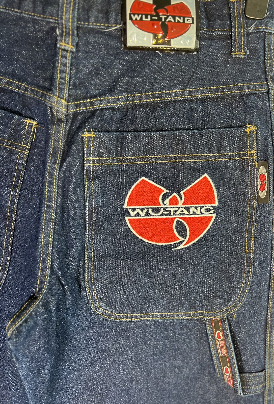 Wu-Tang Clan Vintage Wu Tang baggy with Dragon embroidery Size US 32 / EU 48 - 5 Thumbnail