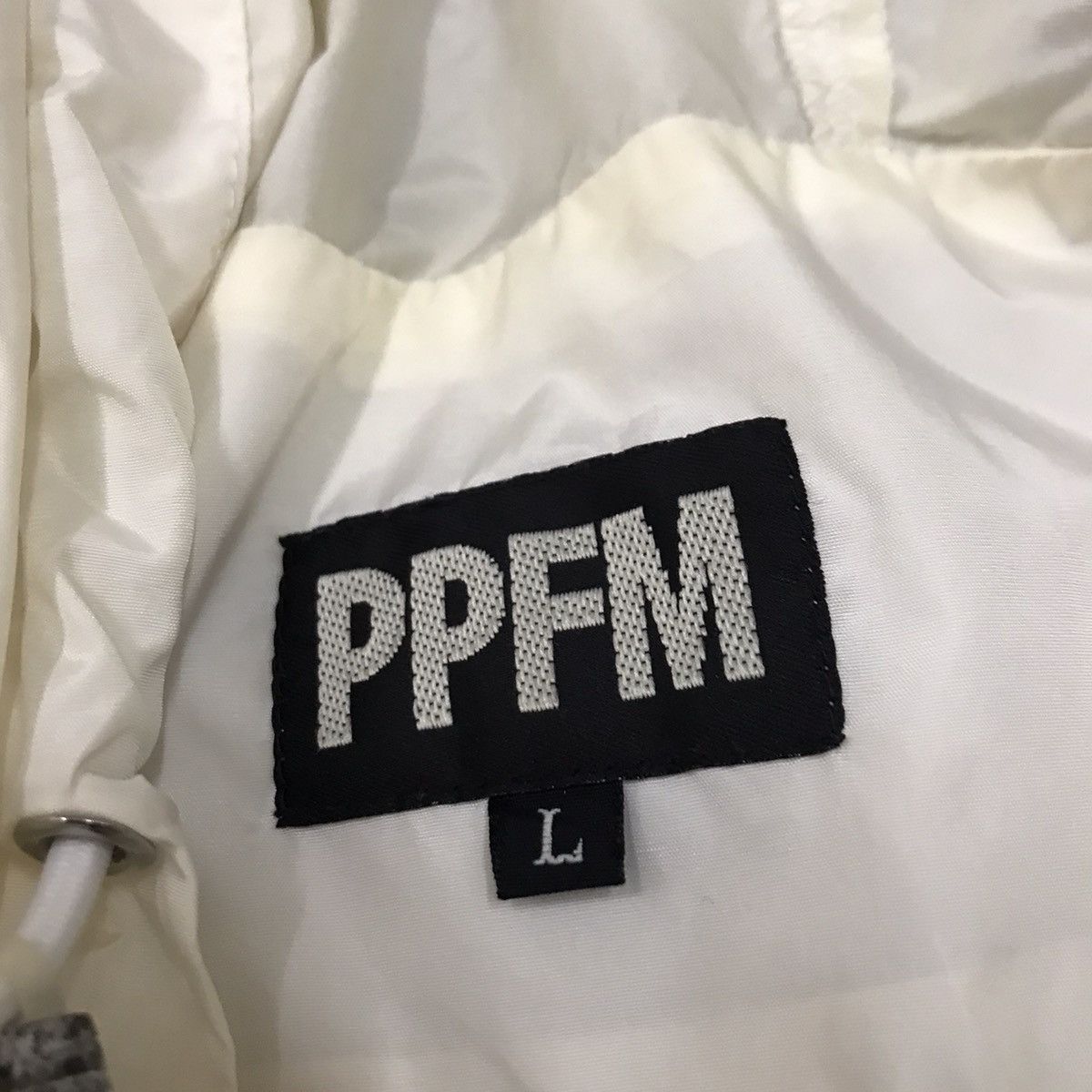 Japanese Brand × PPFM × Vintage Vintage PPFM Snap Button Windbreaker Jacket Hoodie Size US S / EU 44-46 / 1 - 6 Thumbnail