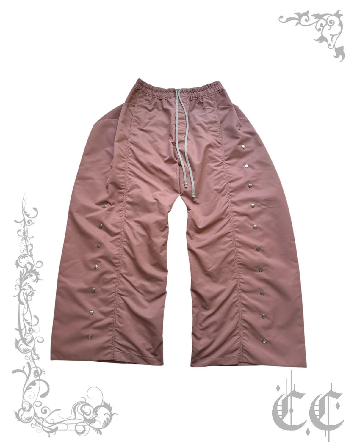 Rick Owens Drkshdw Rick Owens Drkshdw Babel Pusher Track Pants Size US 30 / EU 46 - 1 Thumbnail