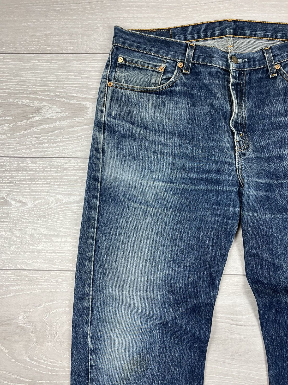 Levi's Levi’s 751 Vintage Washed Blue Denim Jeans Pants 36x32 Size US 36 / EU 52 - 6 Thumbnail