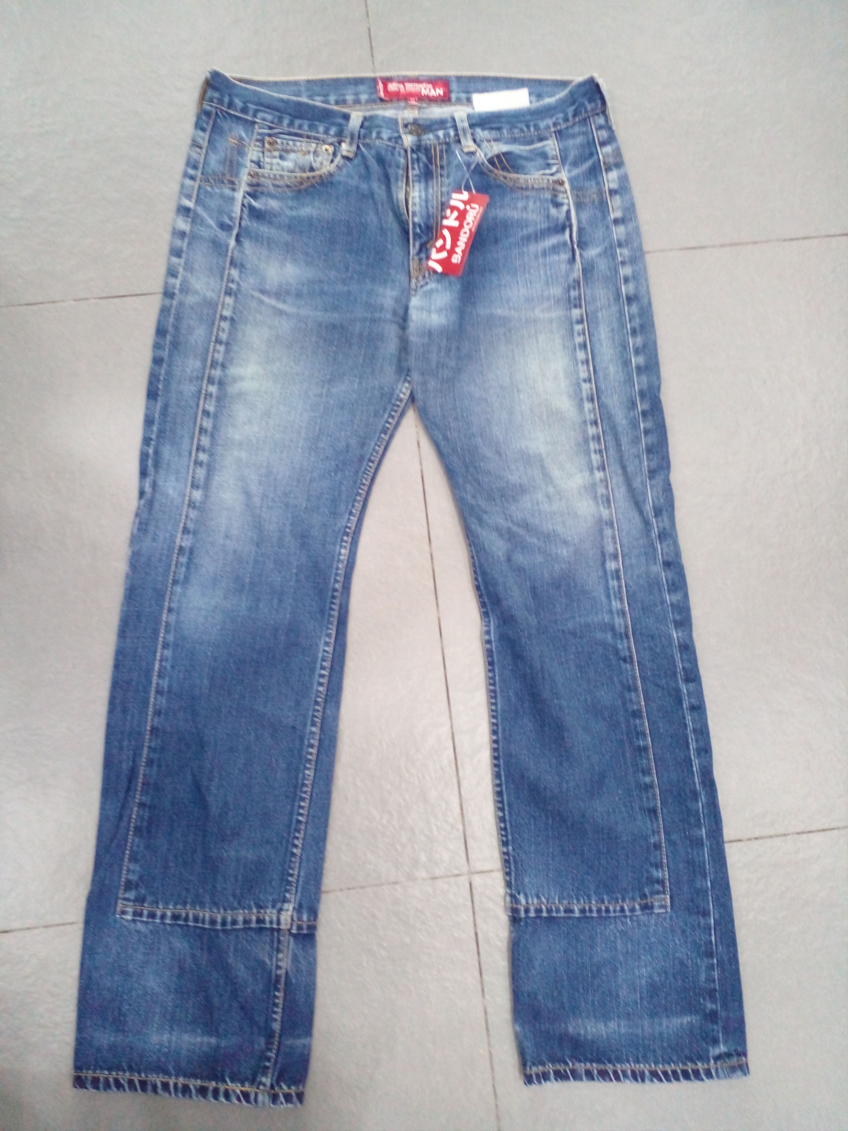 Comme des Garcons × Junya Watanabe × Levi's LEVIS x Junya Watanabe Comme des Garcons Double Knees Jeans Size US 34 / EU 50 - 2 Thumbnail