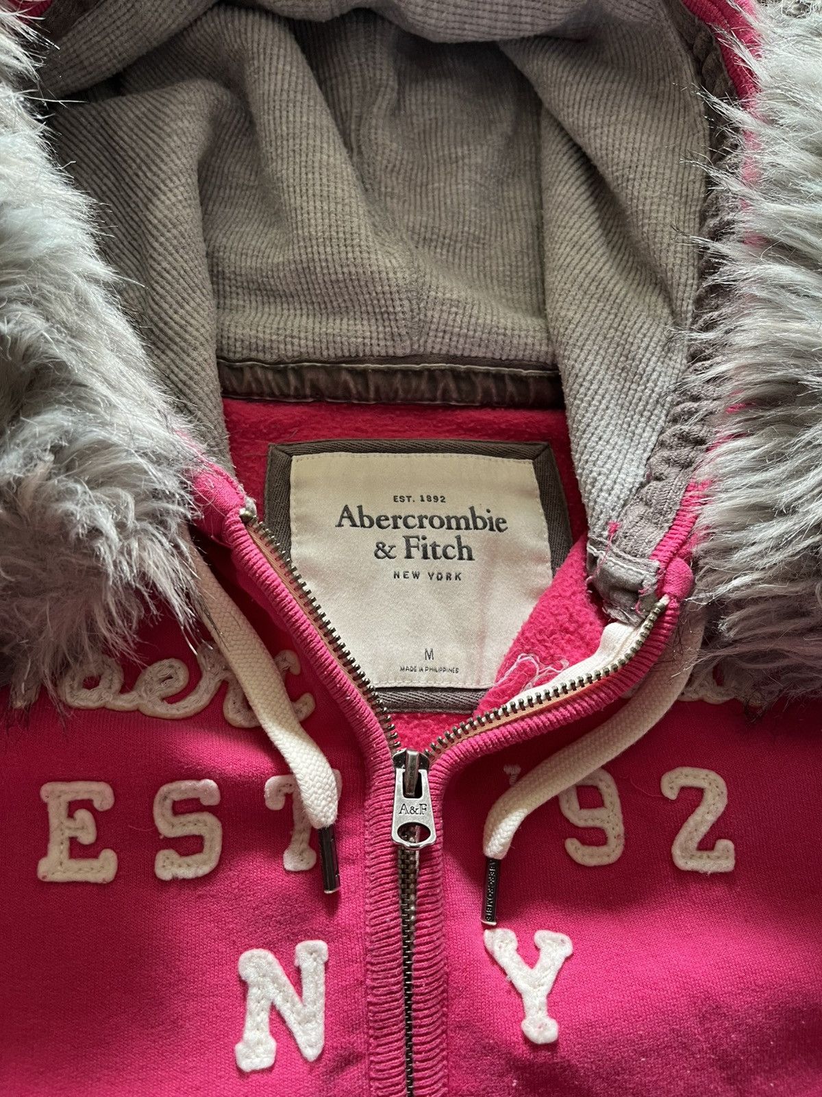 Hysteric Glamour × Undercover Abercrombie NY If Six Was nine style y2k faux fur zip hoodie Size M / US 6-8 / IT 42-44 - 6 Thumbnail