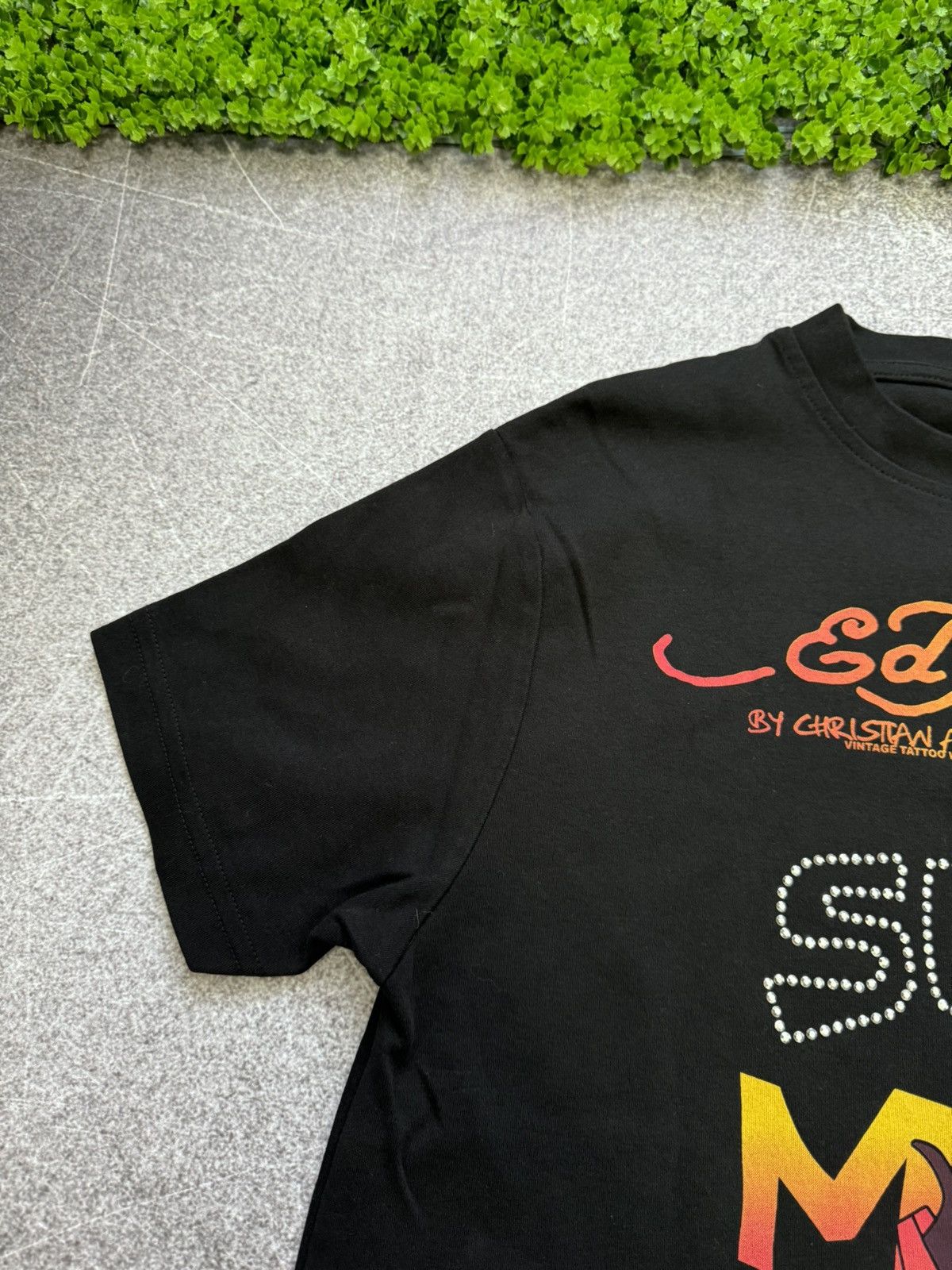 Christian Audigier × Ed Hardy × Vintage Vintage Ed Hardy Surf Mob T-Shirt Size US L / EU 52-54 / 3 - 4 Thumbnail