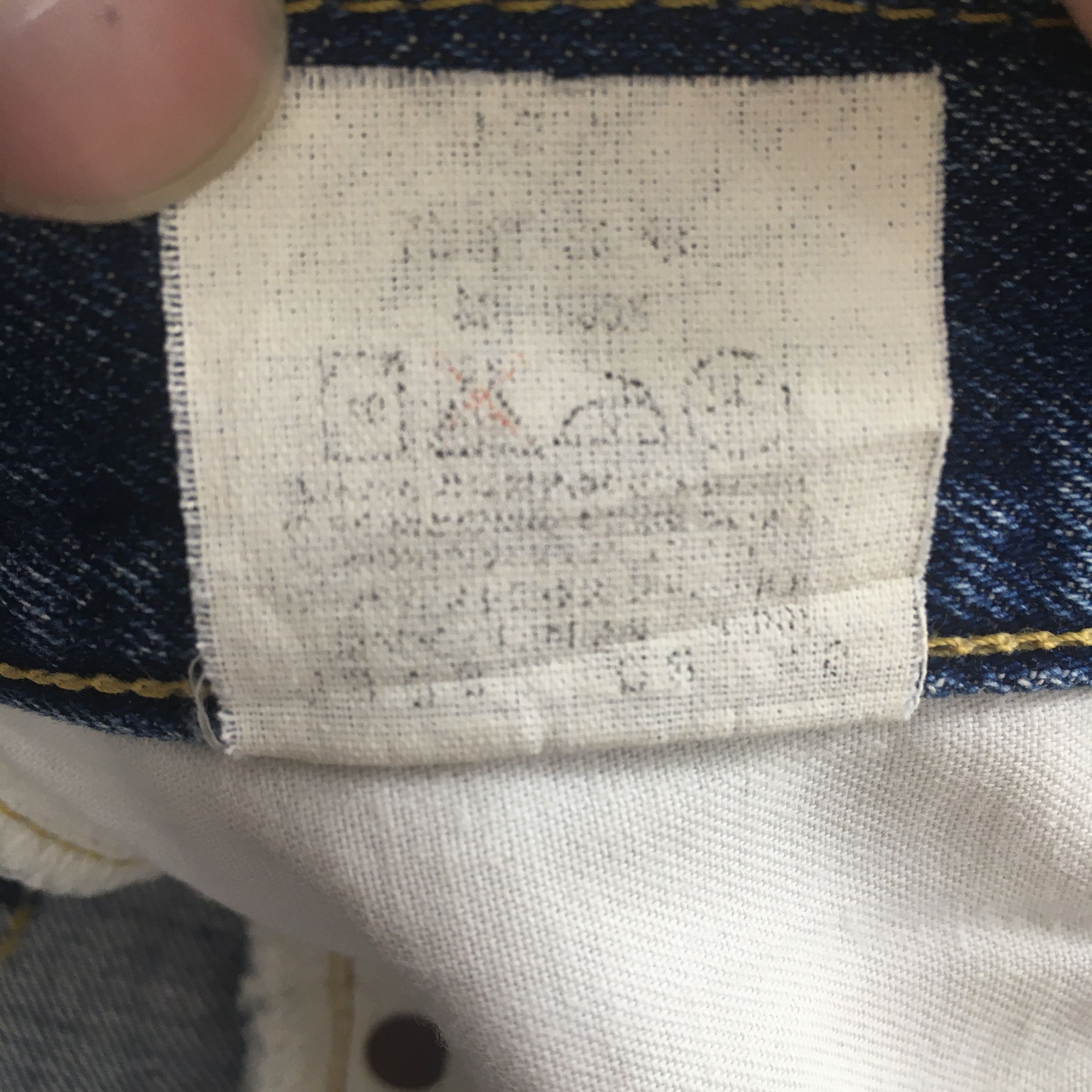 Levi's × Levi's Vintage Clothing × Vintage Size 28x30.5 Vintage Levi's 702 LVC Redline Selvedge Jeans Size 28" / US 6 / IT 42 - 16 Thumbnail