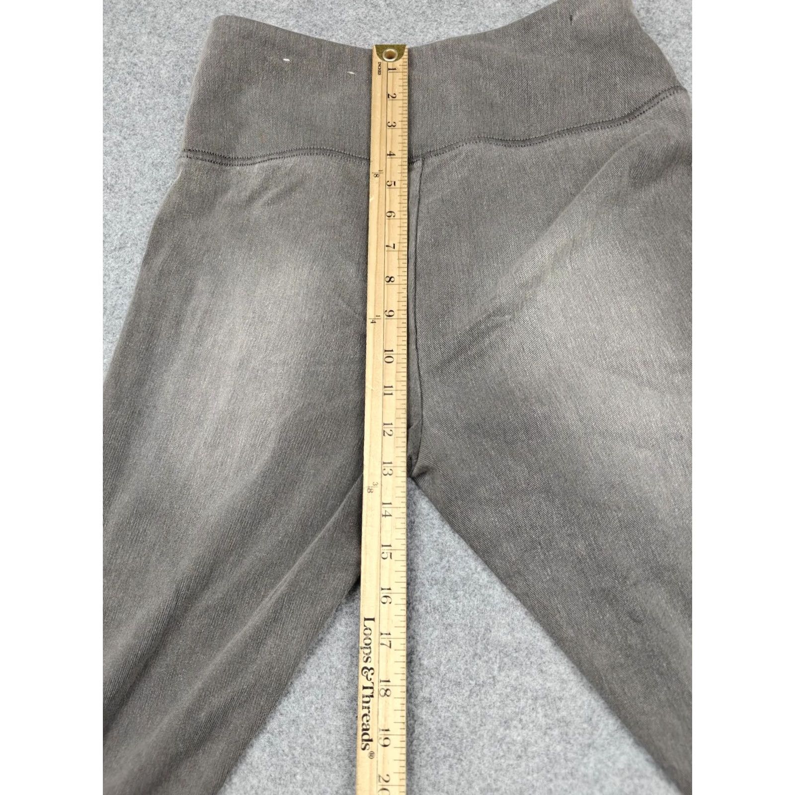Soft Surroundings Soft Surroundings Leggings Womens Small Gray High Rise Pull On Stretch Pants Size 28" / US 6 / IT 42 - 6 Thumbnail