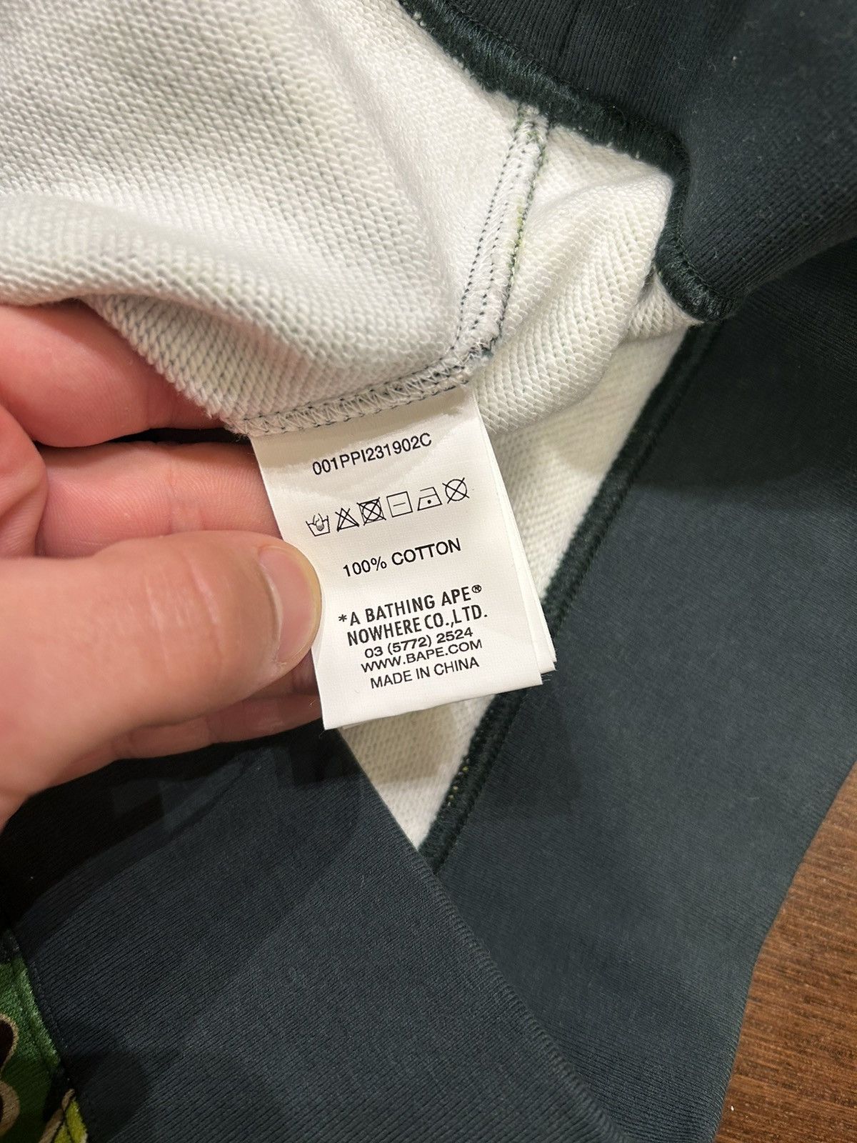 Bape Bape X Monkey 47 Pullover Hoodie Green Size US XL / EU 56 / 4 - 4 Thumbnail
