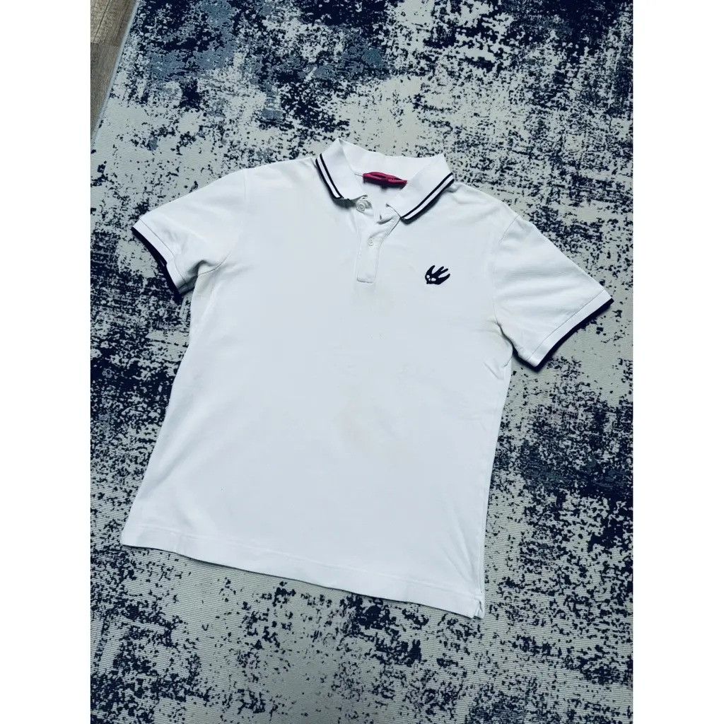 MCQ Alexander Mcqueen Polo Shirt White Size M Size US M / EU 48-50 / 2 - 2 Thumbnail