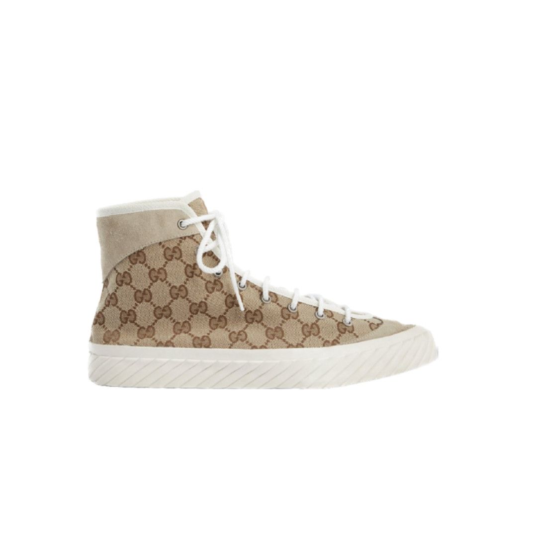Gucci o1s1wg110425 Men's High Top GG Sneakers in Multicolor Size US 14 / EU 47 - 1 Thumbnail