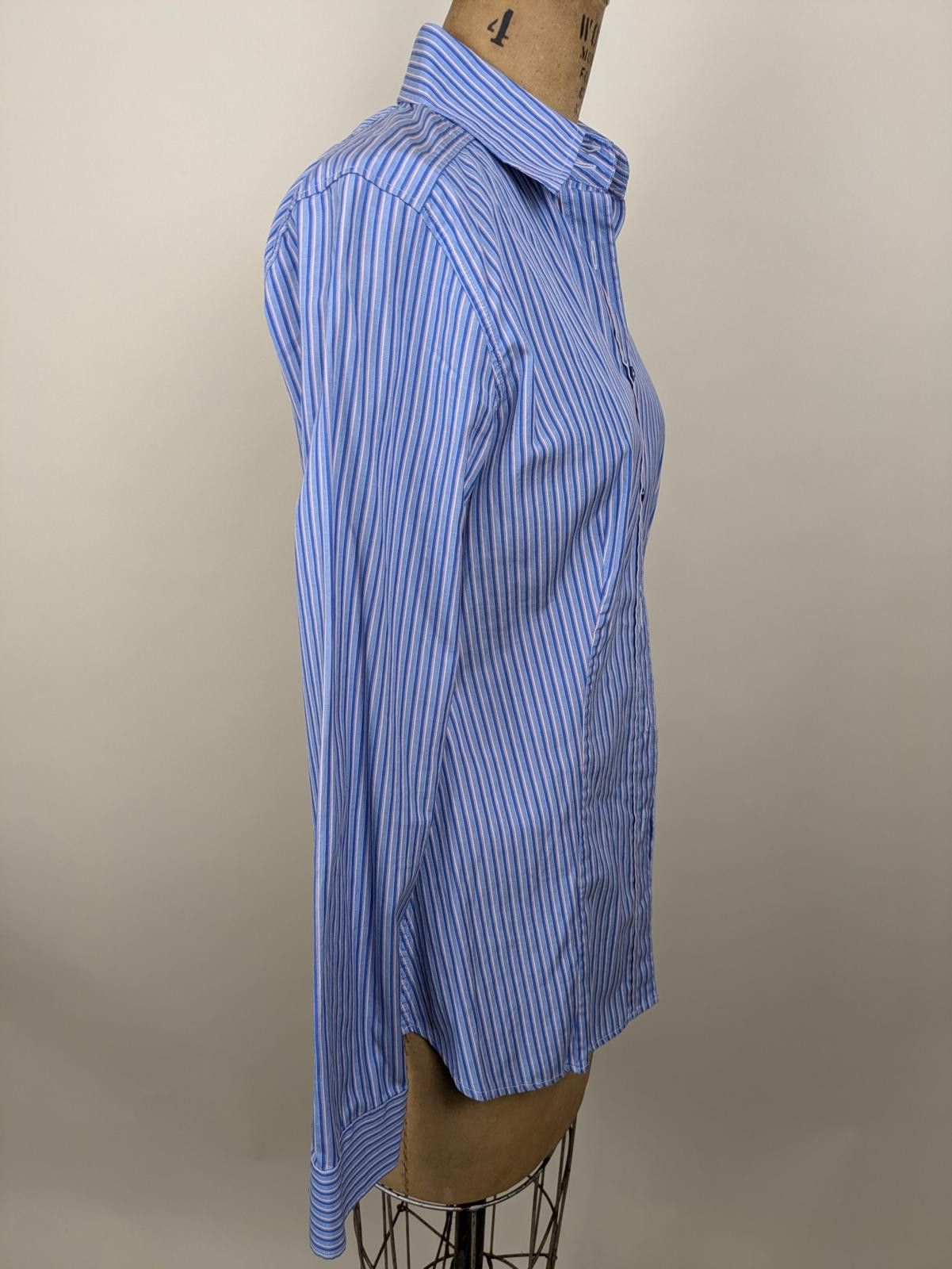 Etro Etro striped fitted button up cotton shirt Size ONE SIZE - 5 Thumbnail