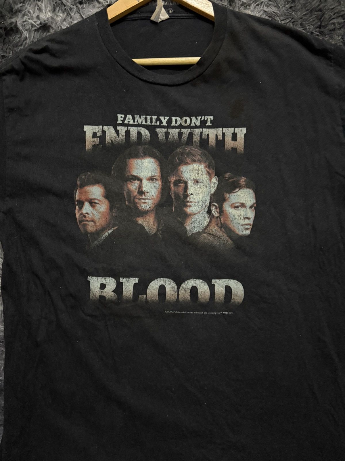 Vintage 🔥HOT🔥 VINTAGE SUPERNATURAL CHARACTERS VERY RARE Size US XL / EU 56 / 4 - 2 Thumbnail