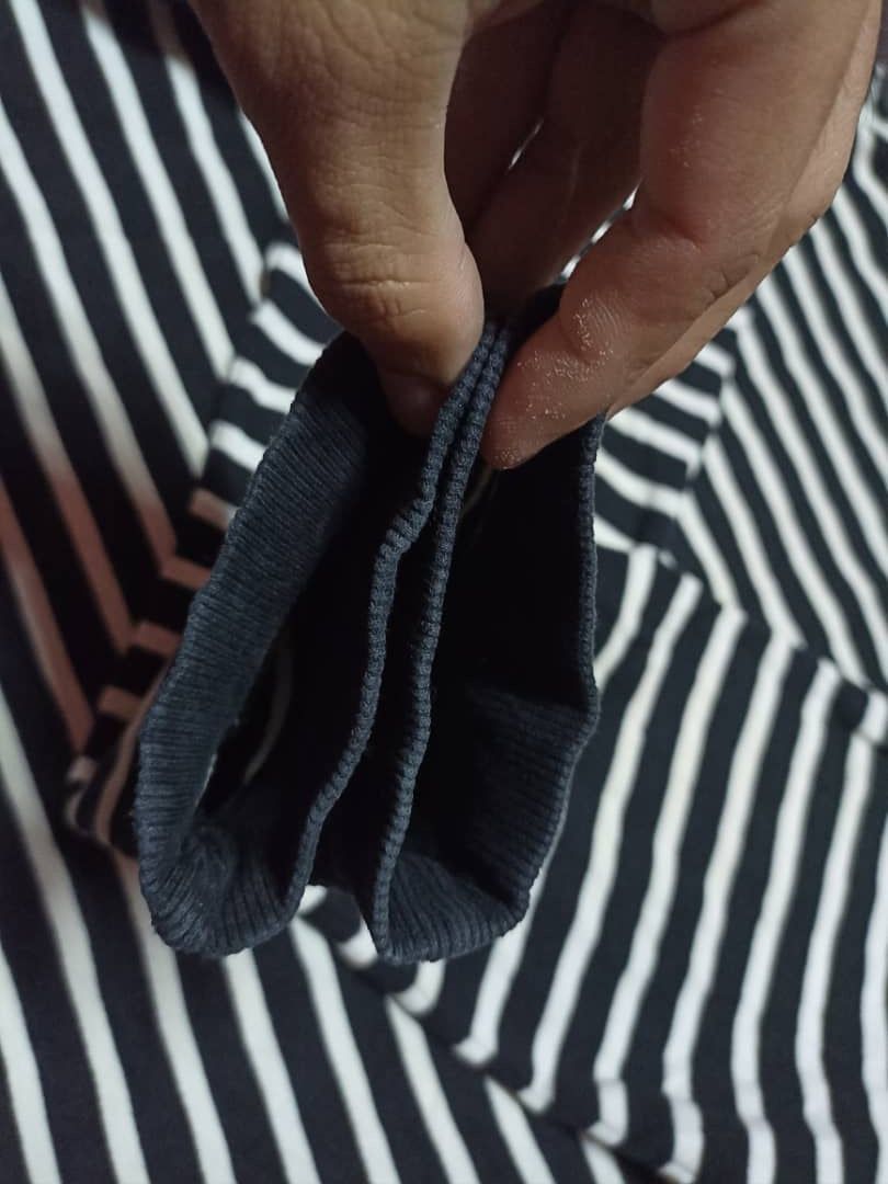 Designer × Japanese Brand × Uniqlo Barbara Rhil x Uniqlo stripe Sweatshirt Size XL / US 12-14 / IT 48-50 - 5 Thumbnail
