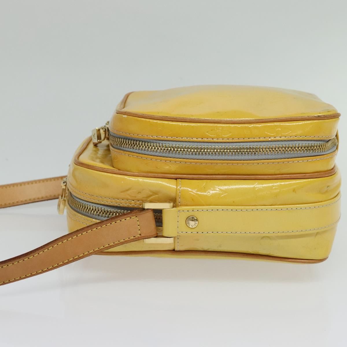 Louis Vuitton LOUIS VUITTON Monogram Vernis Wooster Shoulder Bag Gris Size ONE SIZE - 4 Thumbnail