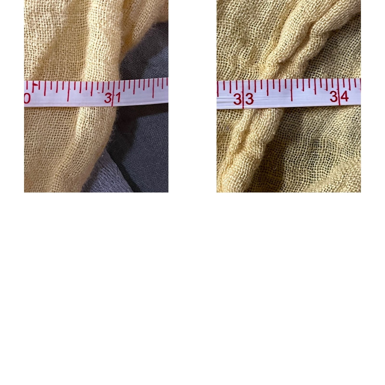 Vintage Verandah By Vina Womens Linen Tunic Shirt One Size Yellow Bohemian Size ONE SIZE - 8 Thumbnail