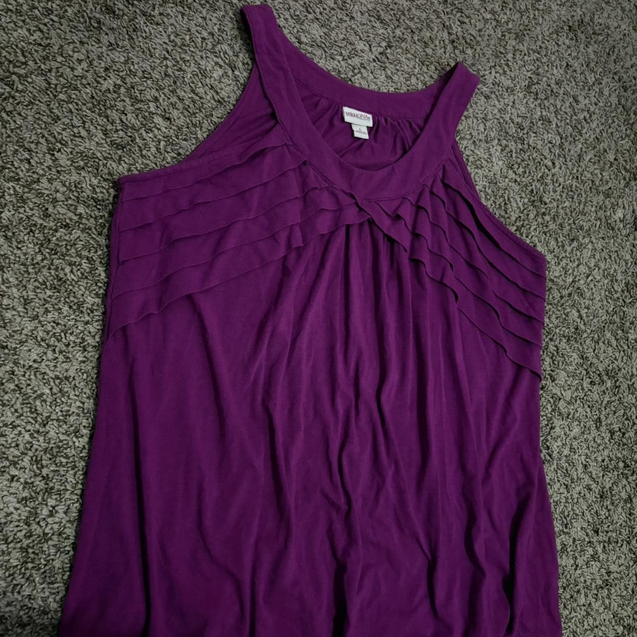 Merona Purple Y2K halter neck tank top Size L / US 10 / IT 46 - 2 Thumbnail