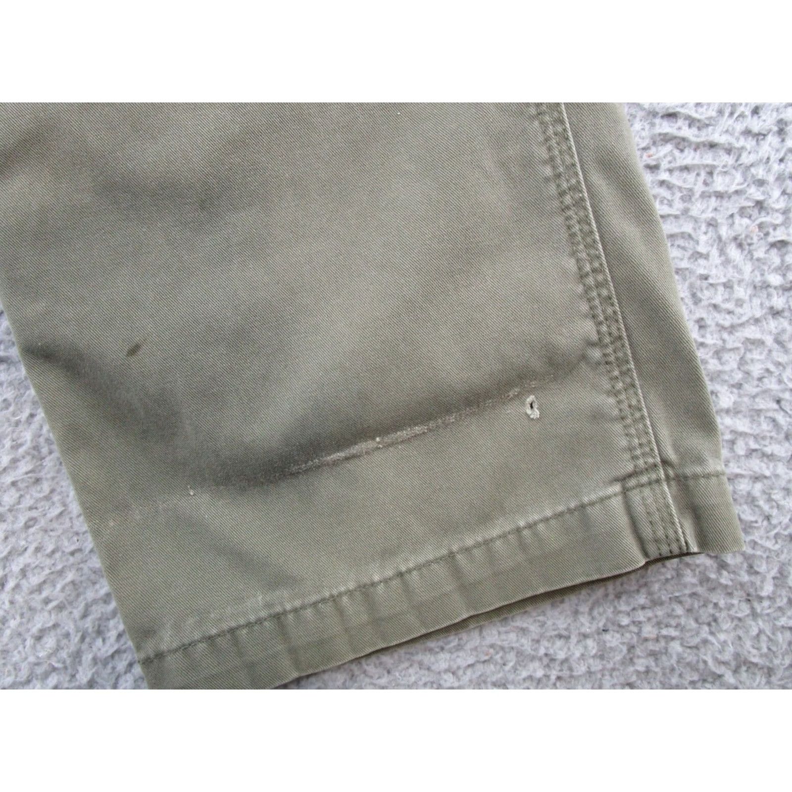 Carhartt VINTAGE Carhartt B324 ARG Relaxed Fit Carpenter Pants 38x30 Green Distressed Mens Jeans Pants Size US 38 / EU 54 - 3 Thumbnail