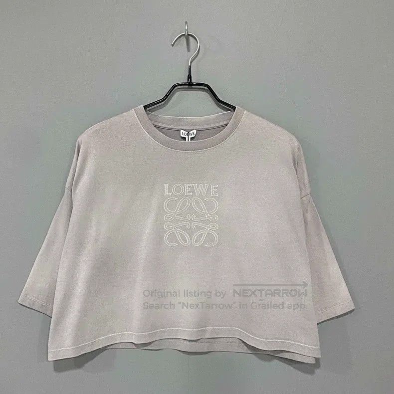 Loewe Loewe 25 New Embroidered Logo Short Sleeve Size S / US 4 / IT 40 - 1 Thumbnail