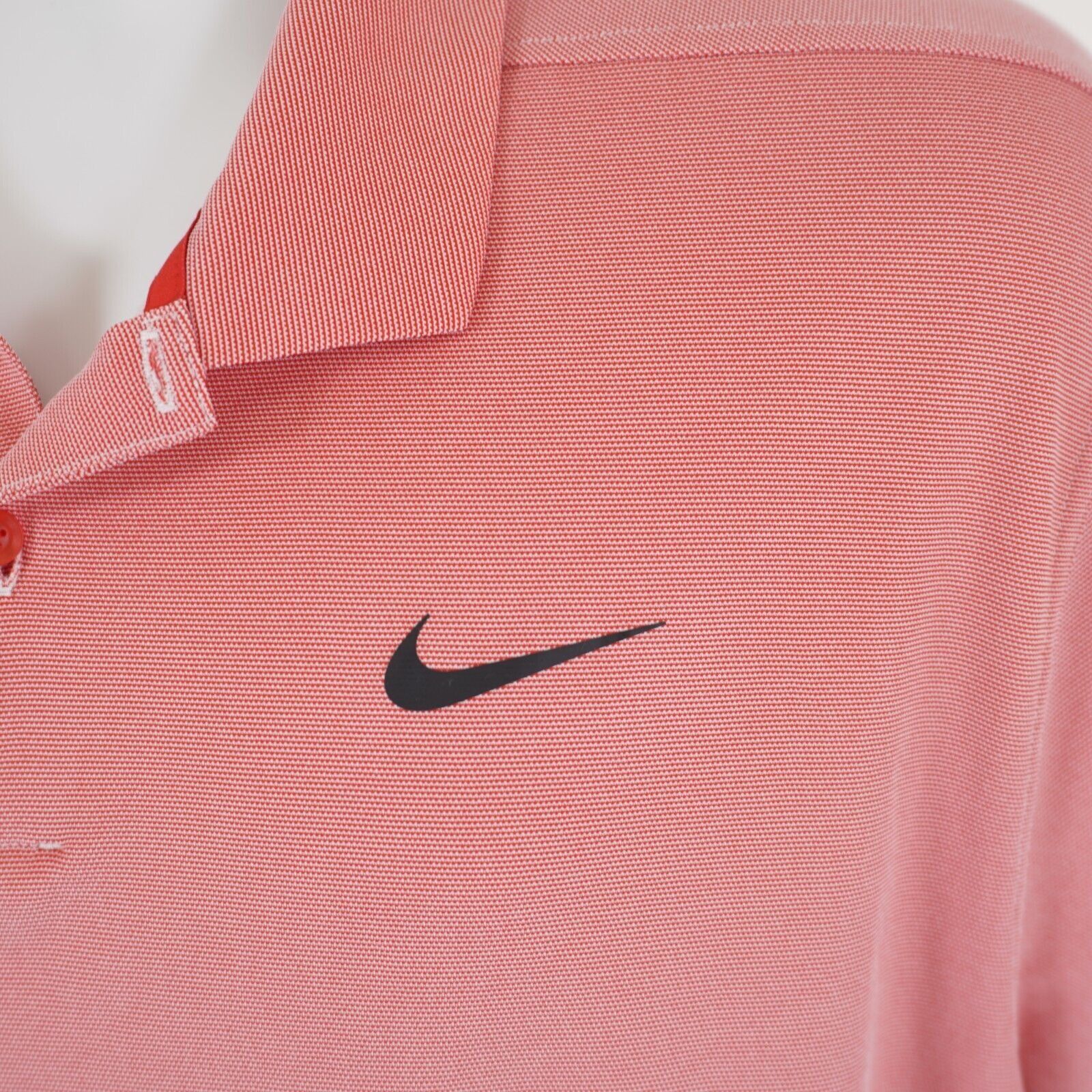 Nike Nike Dri-Fit Standard Fit Pink Sharksin XL Collared Polo Shi Size US XL / EU 56 / 4 - 3 Thumbnail