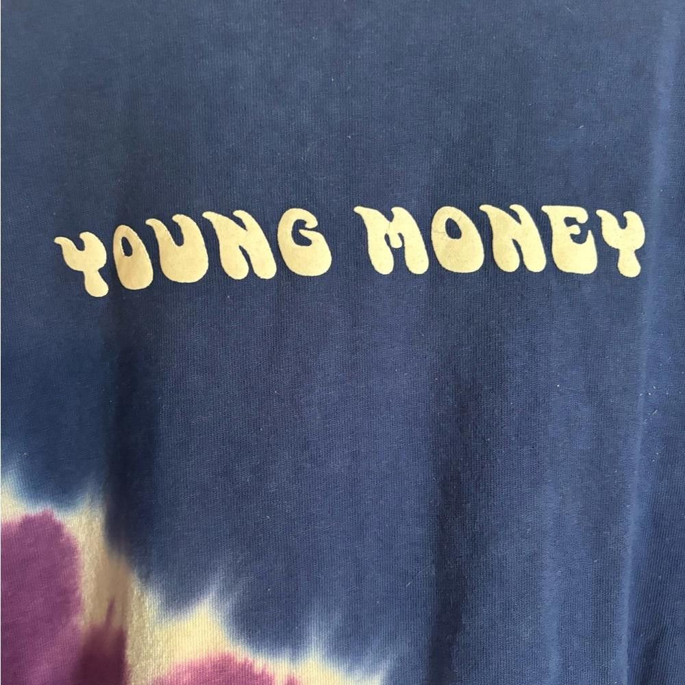 Designer Young money 2xlarge tiedye graphic preowned tshirt Size US XXL / EU 58 / 5 - 1 Thumbnail