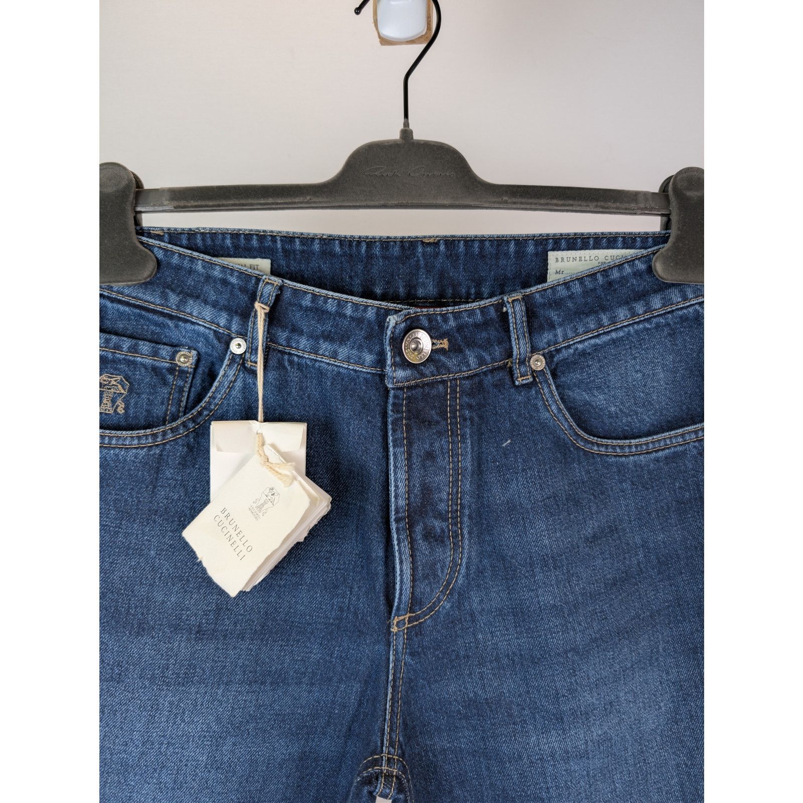 Brunello Cucinelli o1rshd1 Denim Jeans in Blue Size US 32 / EU 48 - 7 Thumbnail