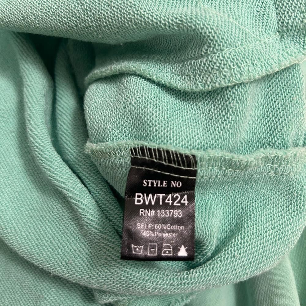 Designer VICI l Charliegh Cotton Blend Shacket Mint Green Medium Size M / US 6-8 / IT 42-44 - 9 Thumbnail