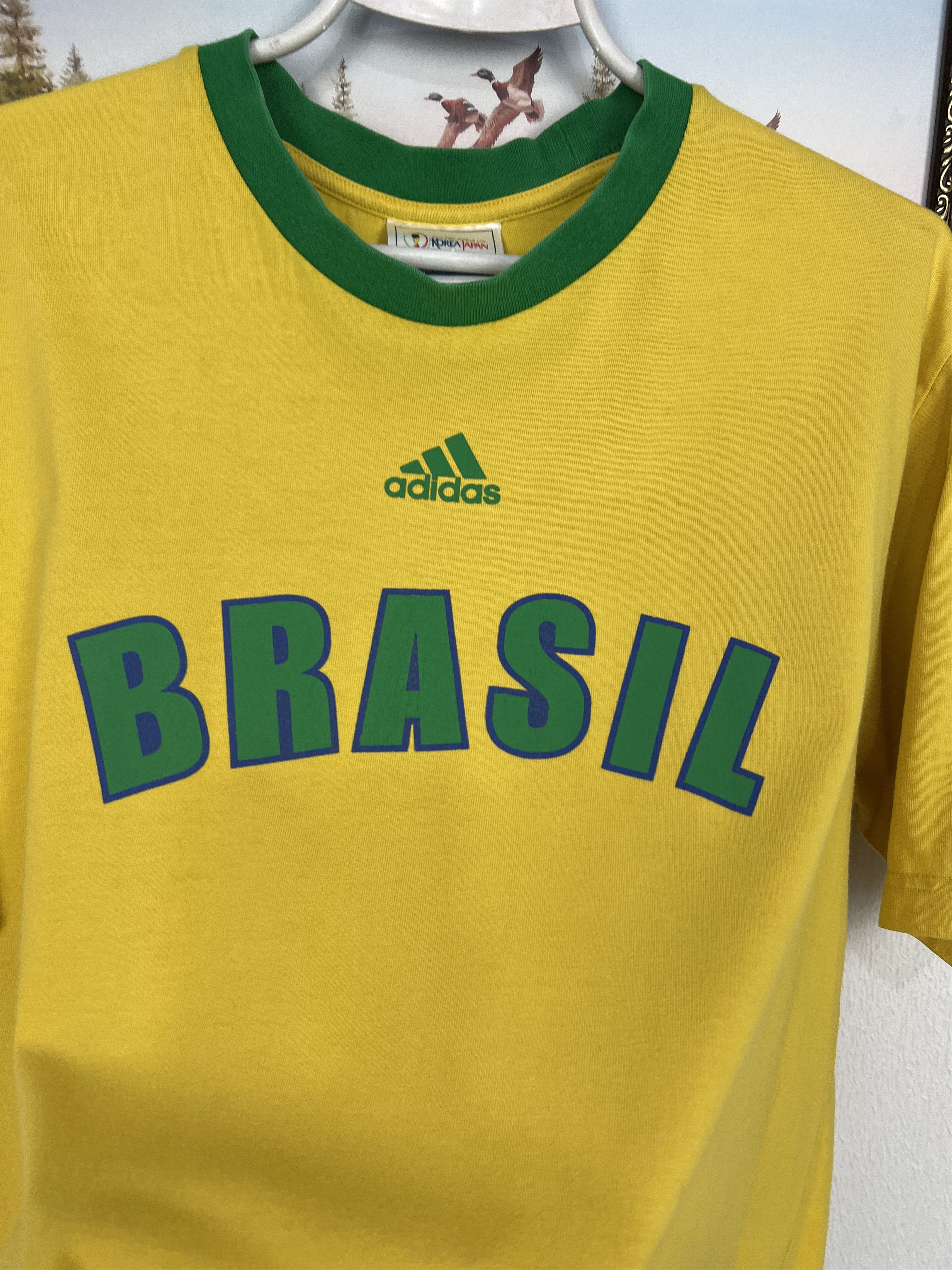 Adidas Vintage Adidas Brazil World Cup Football #10 Ronaldinho Size US M / EU 48-50 / 2 - 3 Thumbnail