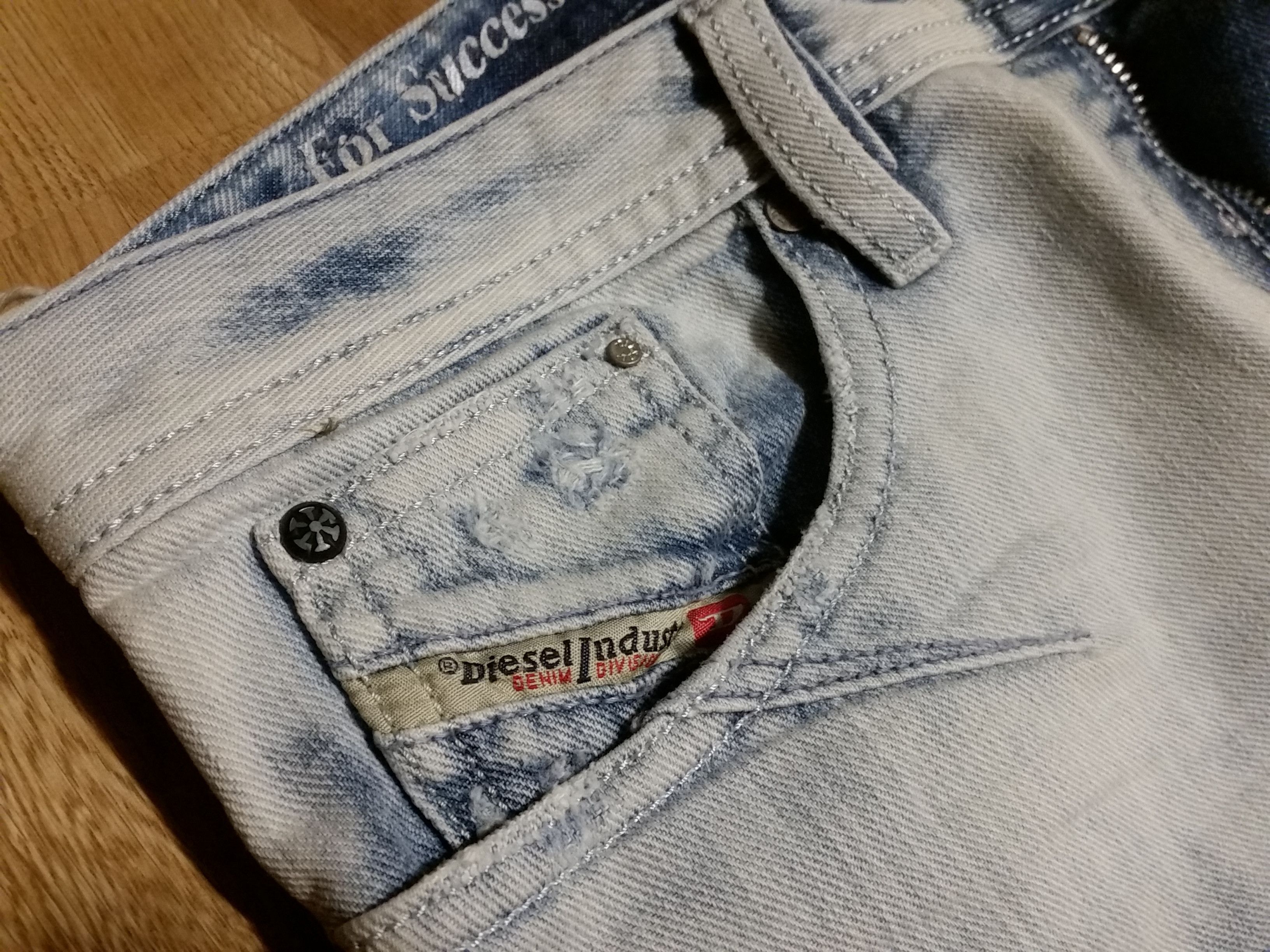 Diesel × Vintage rare DIESEL DNA Mutation SHIONER W30 L32 slim skinny W29 L34 Size US 30 / EU 46 - 13 Thumbnail