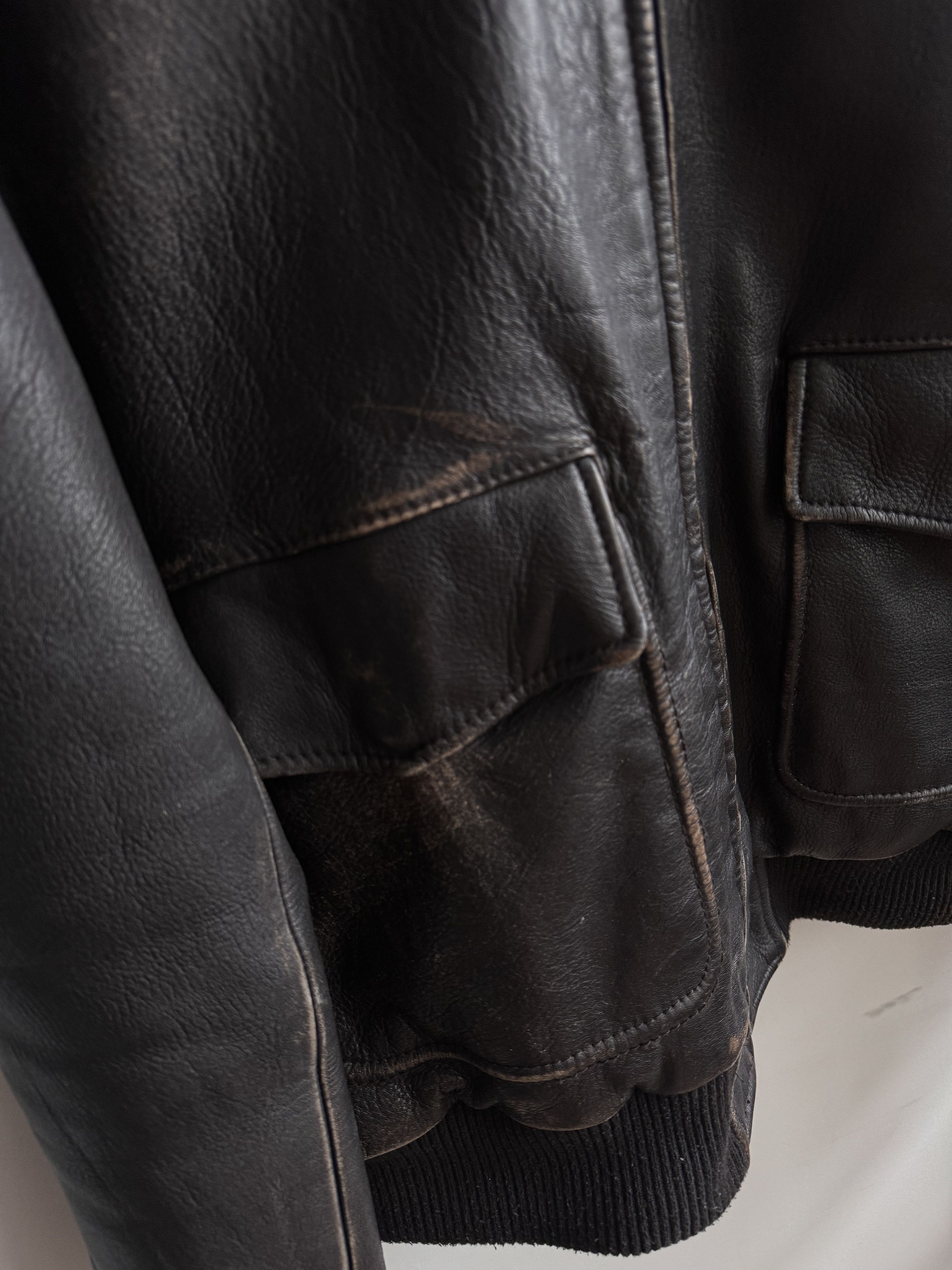 Scotch & Soda Scotch & Soda G1 Leather Jacket Size XL Size US XL / EU 56 / 4 - 6 Thumbnail