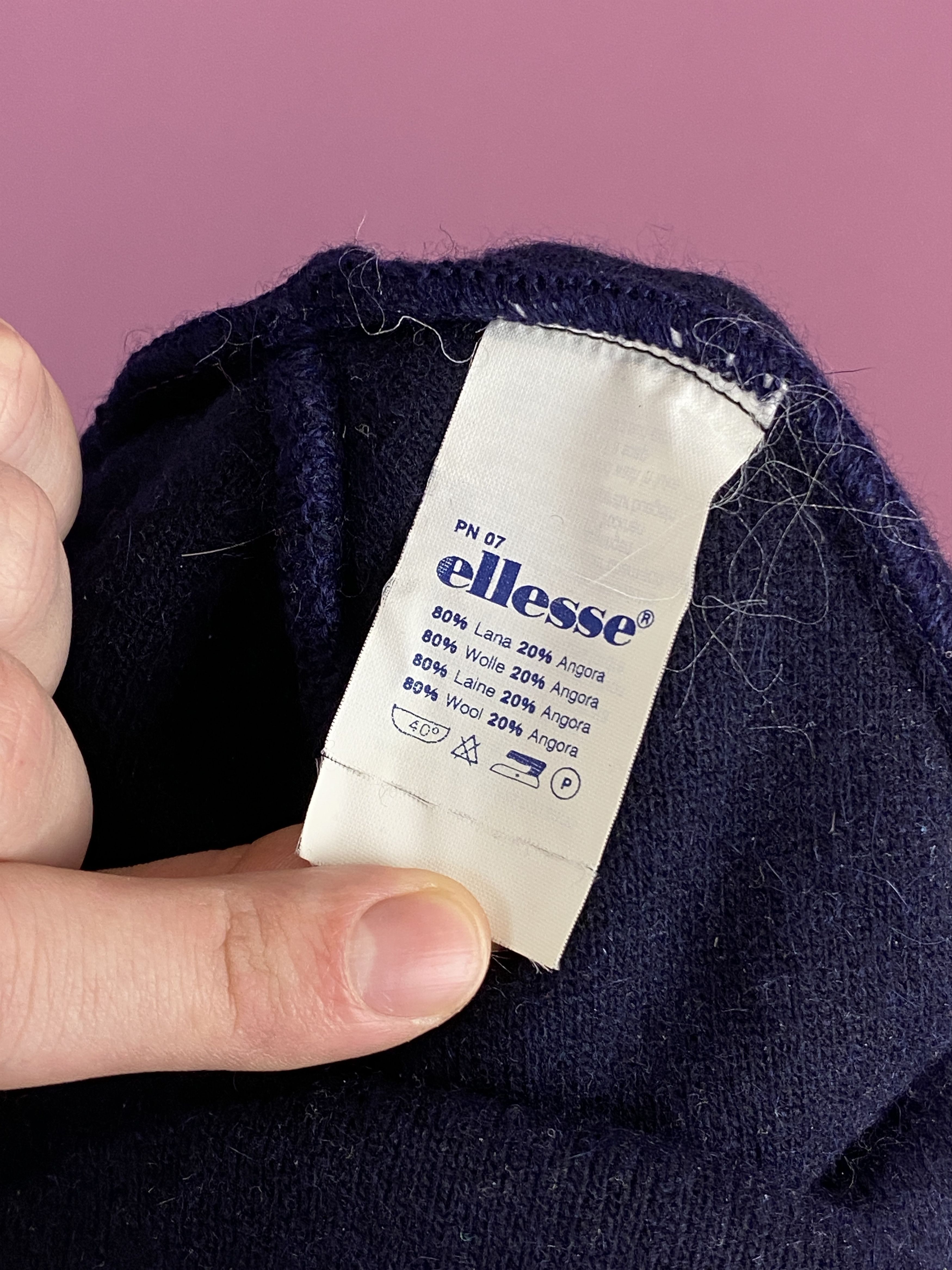 Ellesse × Vintage Ellesse Vintage Skull Beanie Hat Size ONE SIZE - 4 Thumbnail