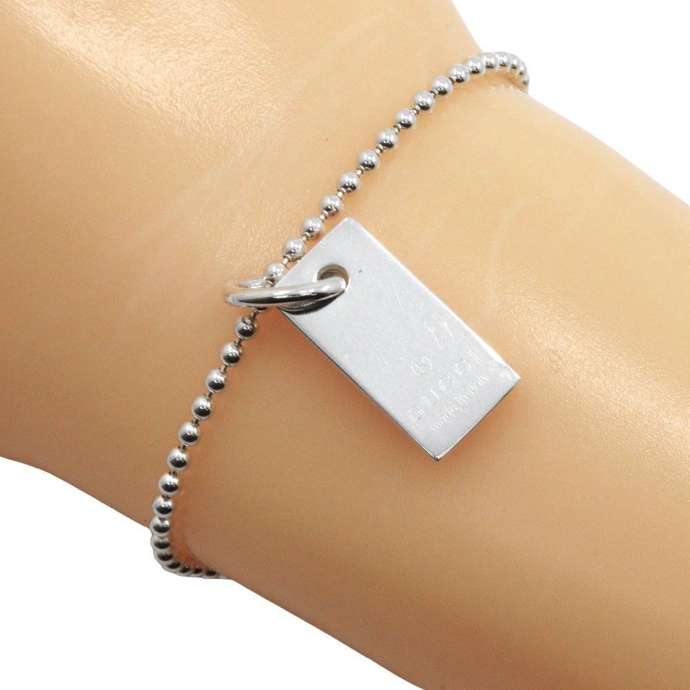 Gucci Gucci Ball chain bracelet Silver 925 Size ONE SIZE - 1 Thumbnail