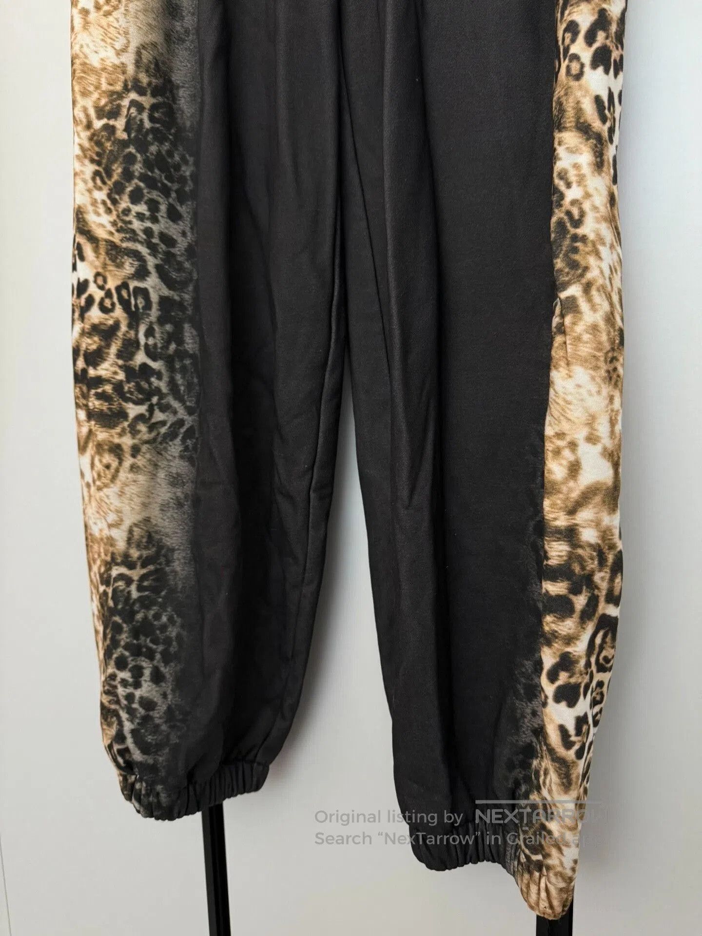 Mowalola mowalola ksubi leopard print joggers. Size 37" - 5 Thumbnail