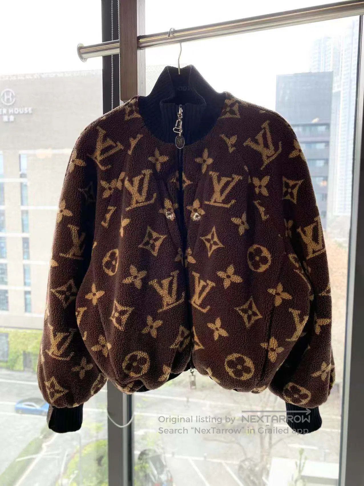 Louis Vuitton Louis Vuitton Wearing a printed teddy jacket on both sides Size 4XL / US 24-26 - 2 Thumbnail