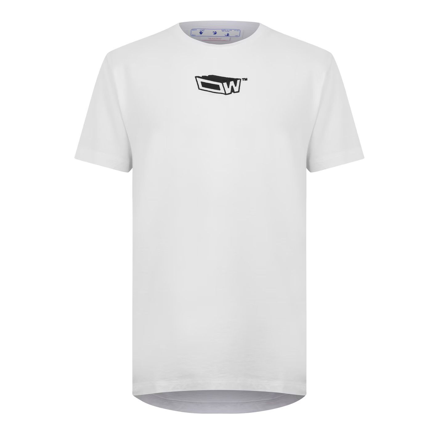 Off-White o1g2r1mq0226 T-Shirt In White Size US M / EU 48-50 / 2 - 1 Thumbnail