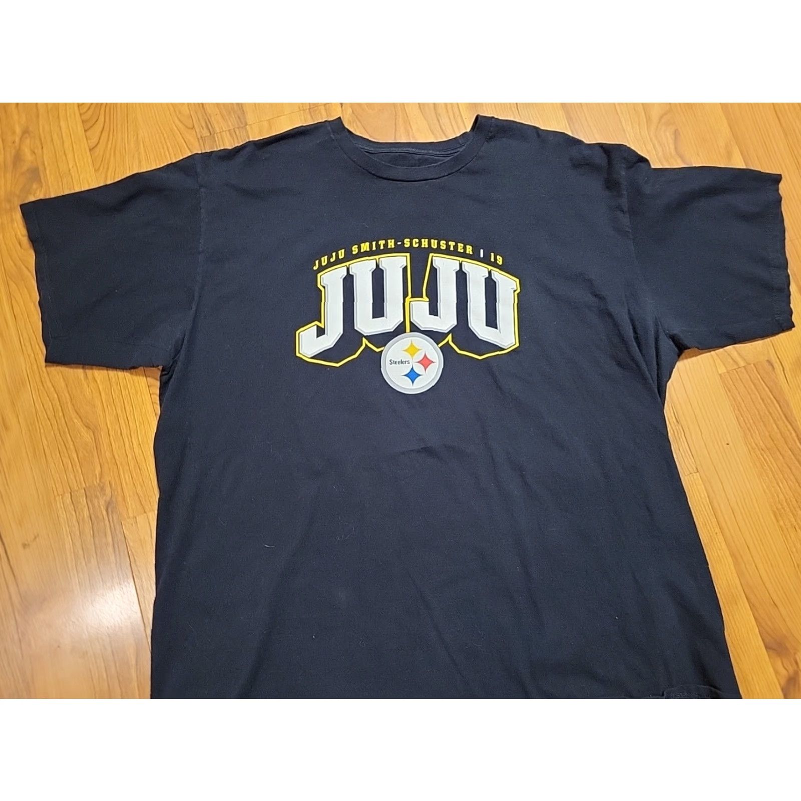 Vintage VINTAGE Ju Ju Schuster Steelers XXl Blk Short Sleeve Tshirt Fanatics Size US XXL / EU 58 / 5 - 3 Thumbnail