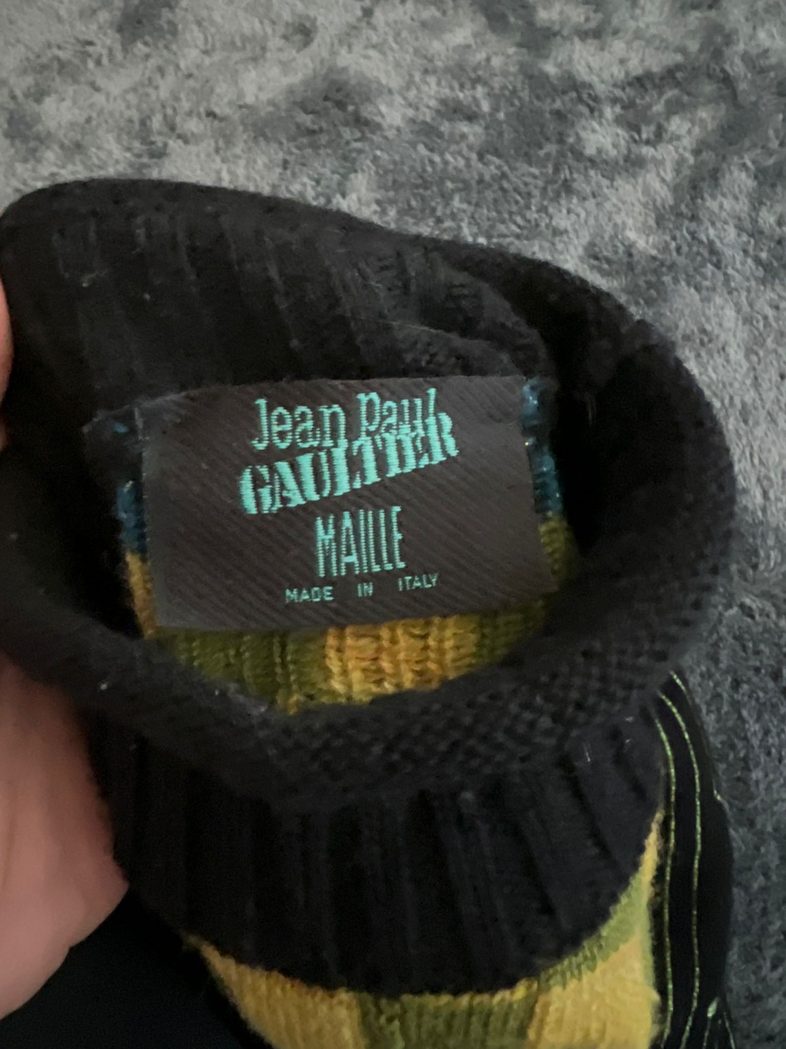 Jean Paul Gaultier AW1995 Cyber Turtleneck Size US M / EU 48-50 / 2 - 5 Thumbnail