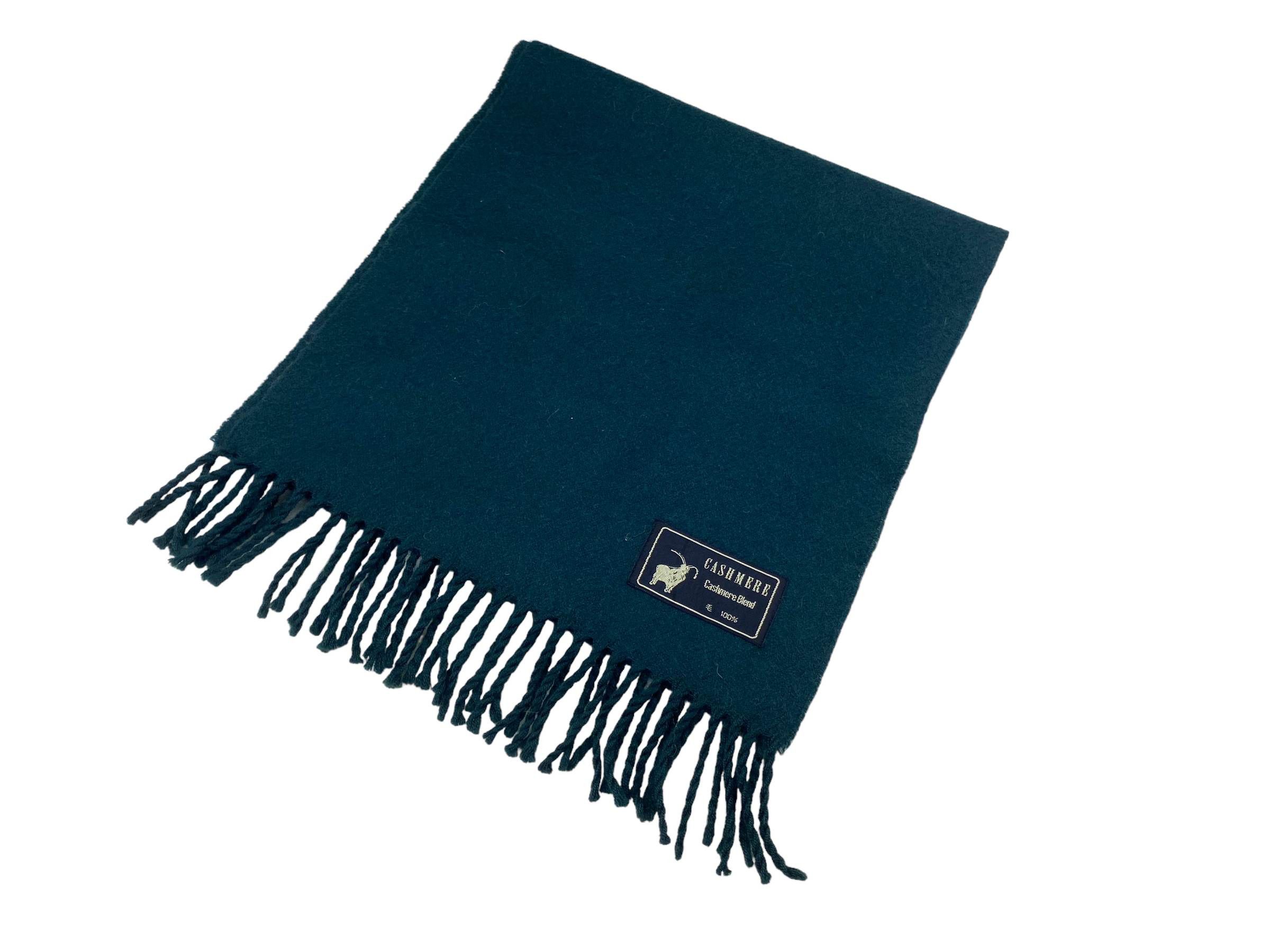 Vintage Vintage Pure Cashmere Scarf - Soft Luxe Winter Accessory Size ONE SIZE - 4 Thumbnail
