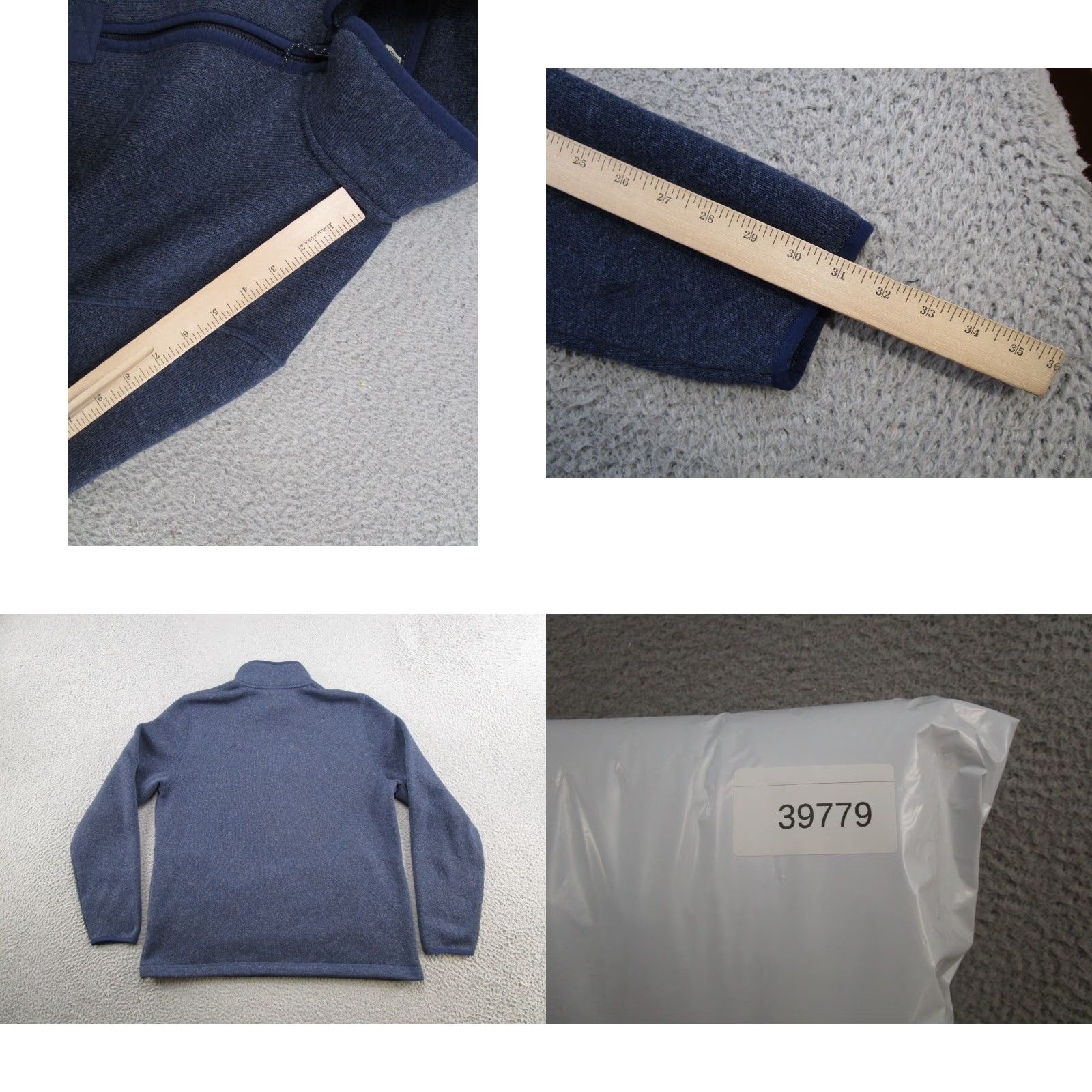 Vintage L.L. Bean Sweater Fleece Pullover Mens Size L Blue Half Zip Pockets Casual Outdoor Size US L / EU 52-54 / 3 - 8 Thumbnail