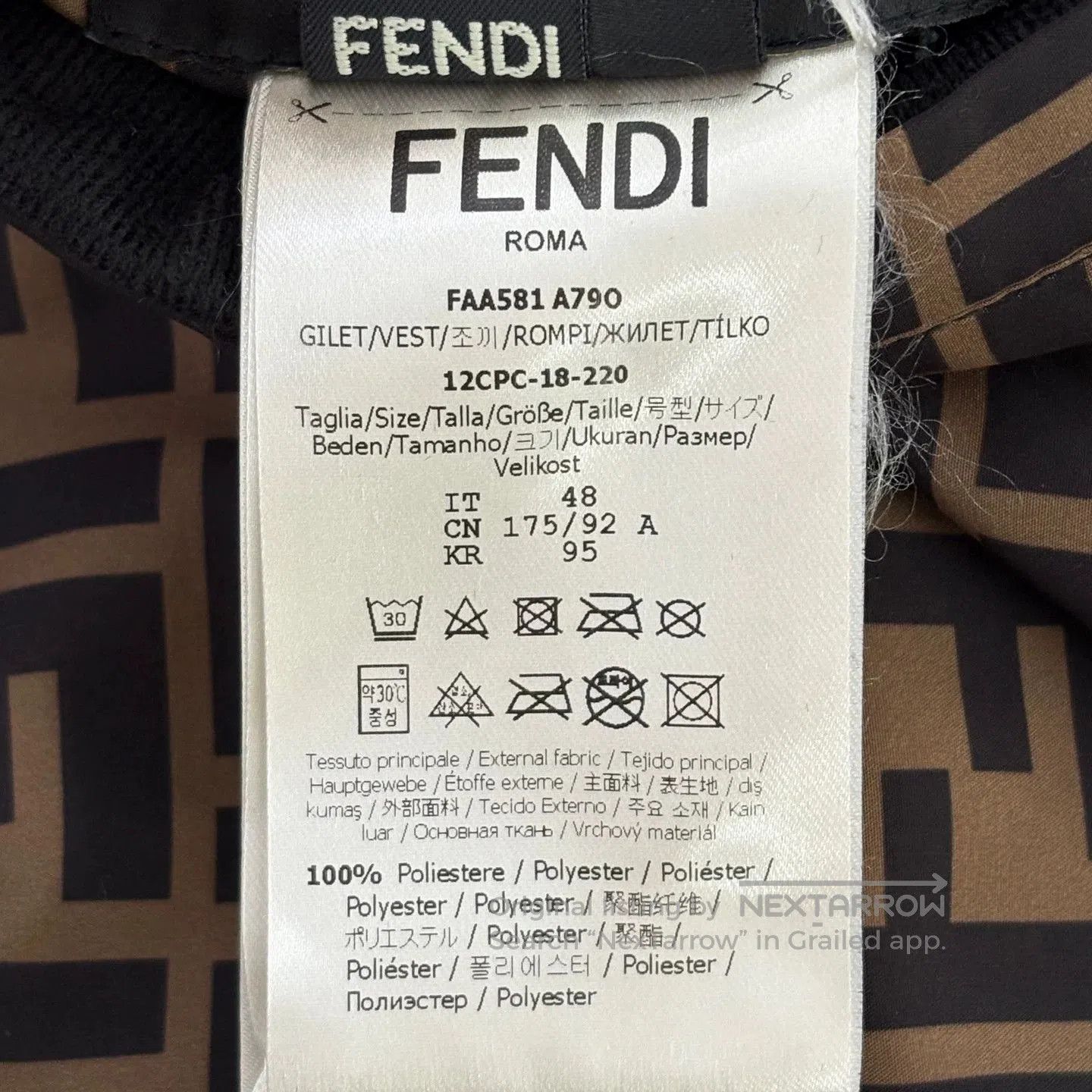 Fendi Fendi All. Size US M / EU 48-50 / 2 - 9 Thumbnail