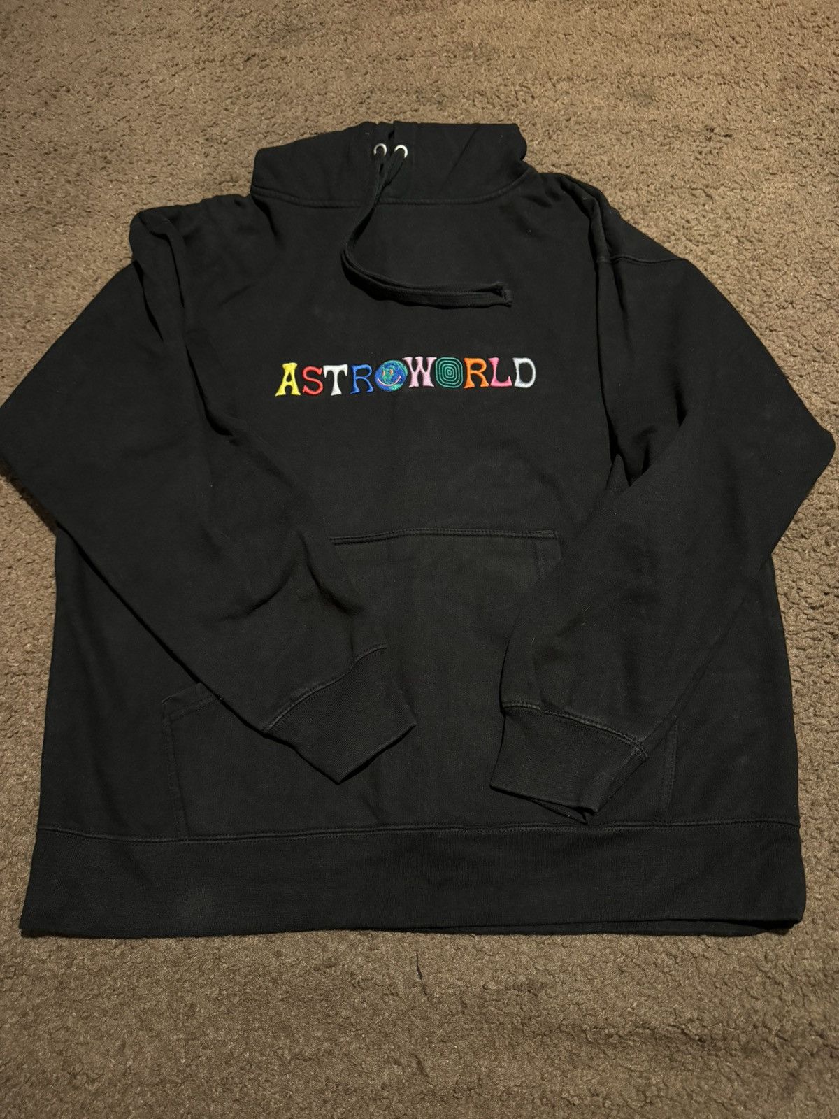 Travis Scott Travis Scott Astroworld Logo Hoodie Size US XL / EU 56 / 4 - 1 Thumbnail