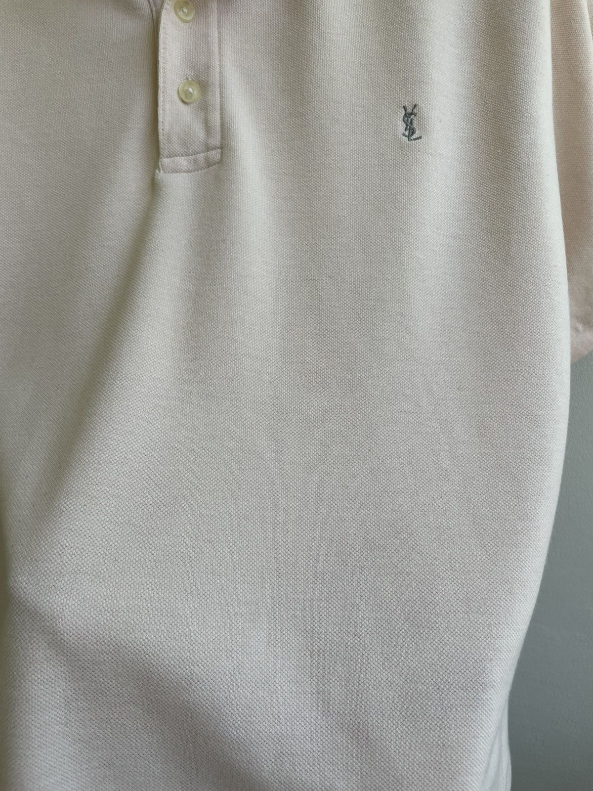 Yves Saint Laurent Yves Saint Laurent YSL Polo Shirt T Shirt Tee Vintage Luxury Size US XL / EU 56 / 4 - 10 Thumbnail