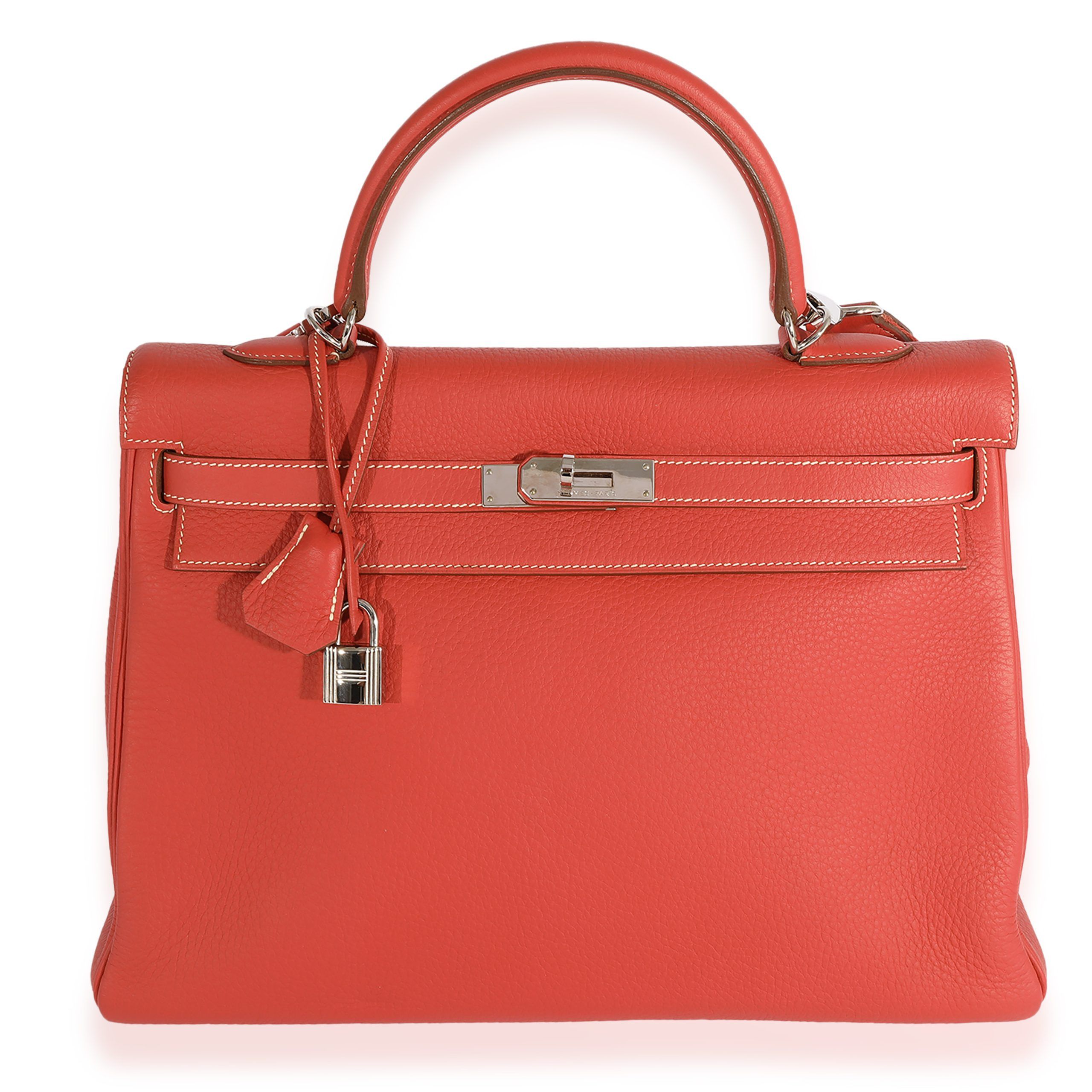 Hermès Blush Clémence Retourne Kelly 35 PHW