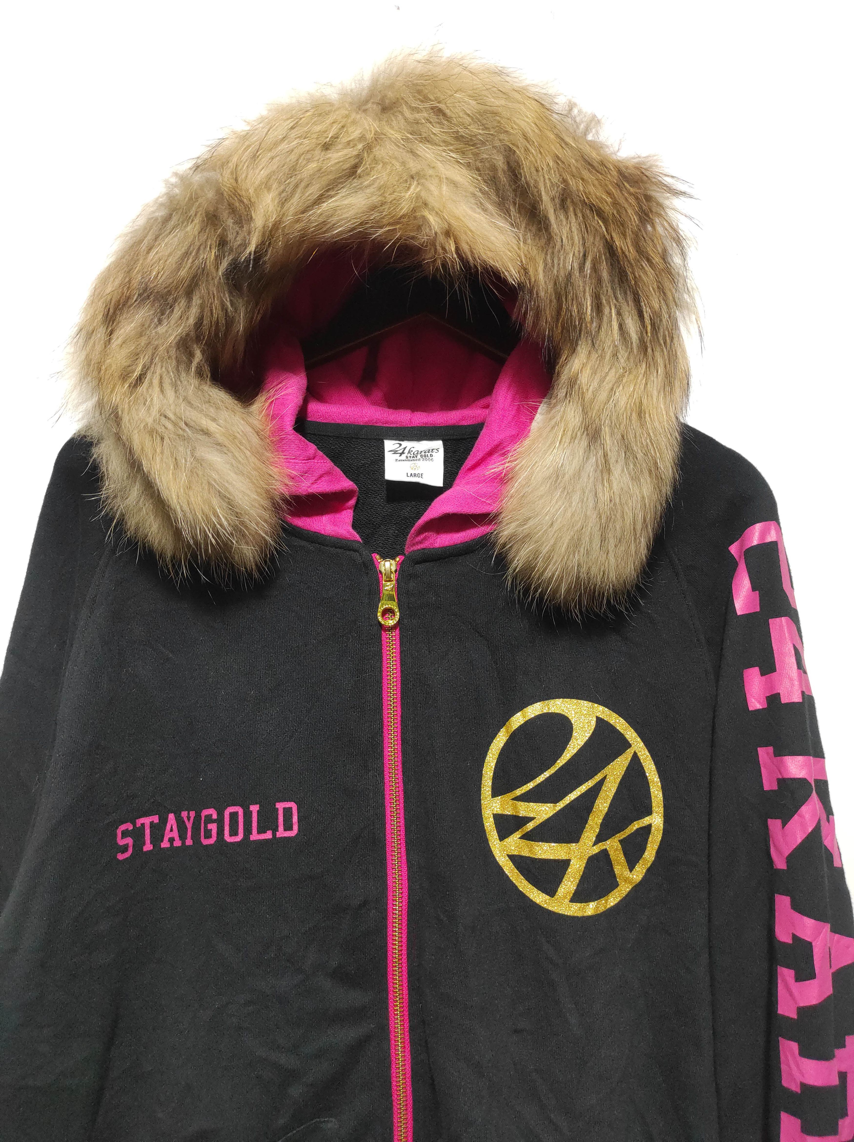 14th Addiction 24 karats Zip Fur Hoodie IfSixWasNine LGB style Size US L / EU 52-54 / 3 - 4 Thumbnail