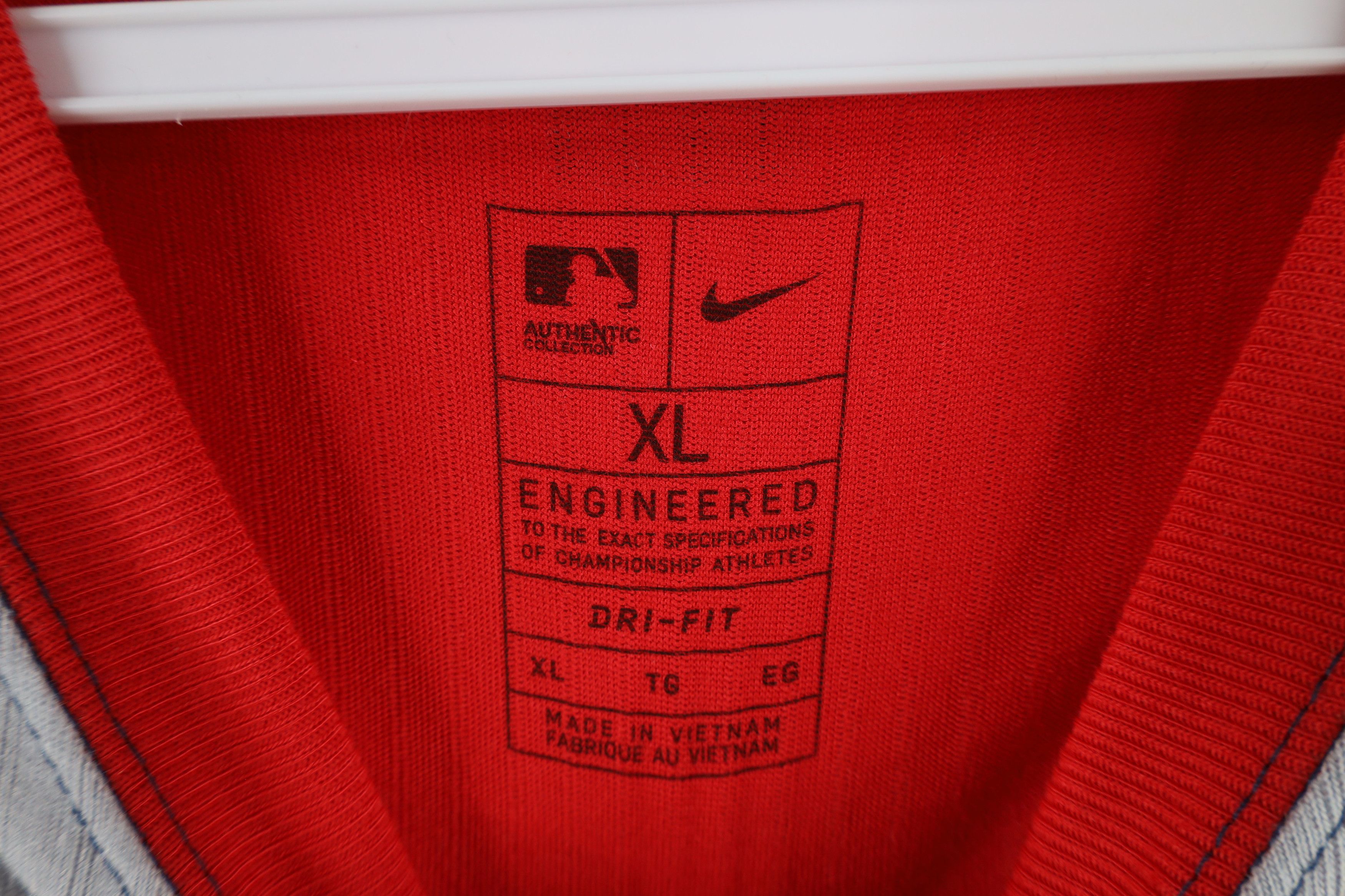 Nike × Vintage Nike Mini Swoosh Boston Red Sox Baseball Long Sleeve T-Shirt Size US XL / EU 56 / 4 - 7 Thumbnail