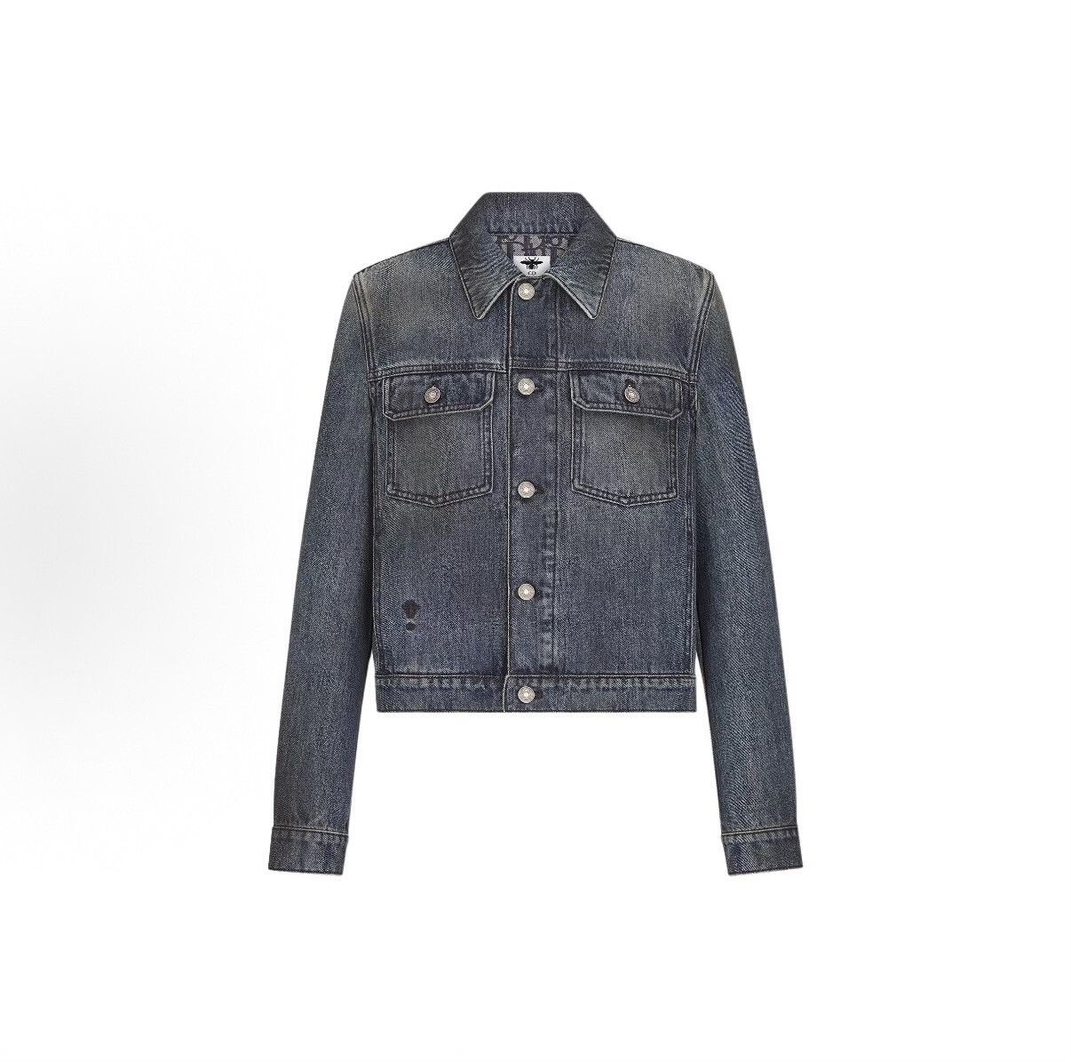Dior Dior CD25 Bee Logo Monogram Denim Jacket Size S / US 4 / IT 40 - 1 Thumbnail