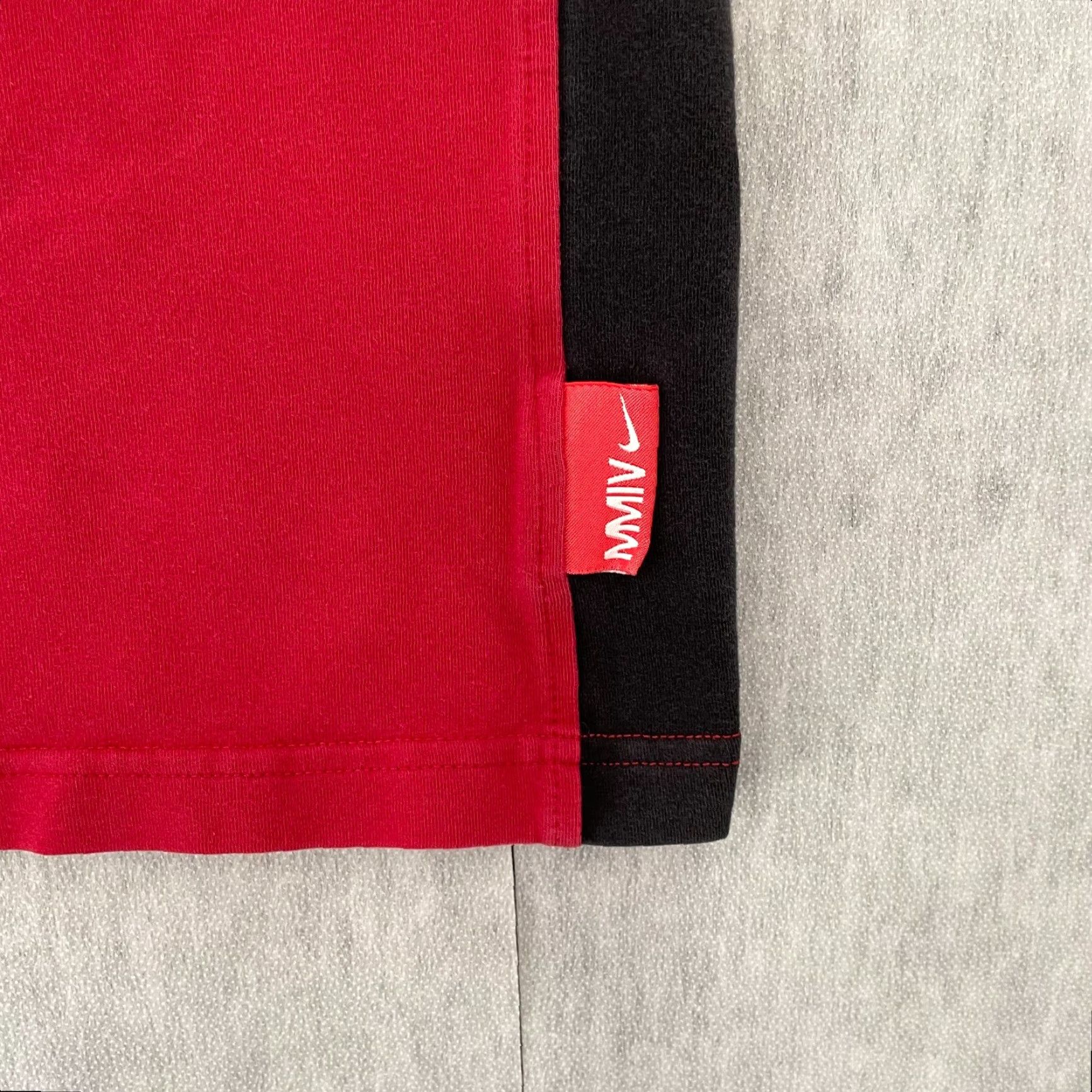 Nike VINTAGE Nike Sweatshirt Adult XL Red Embroidered Swoosh Mens XL City College USA Logo Pullover Crew Neck 100% Cotton/Spandex Regular Fit Size US XL / EU 56 / 4 - 4 Thumbnail