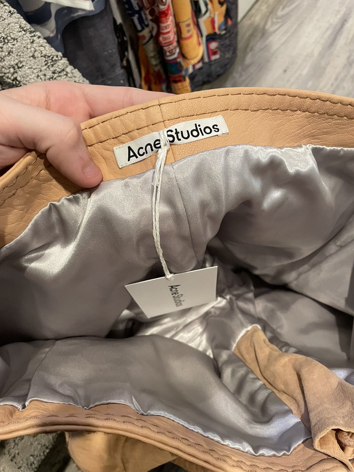 Acne Studios Acne studios studded lambskin shorts Size US 32 / EU 48 - 3 Thumbnail