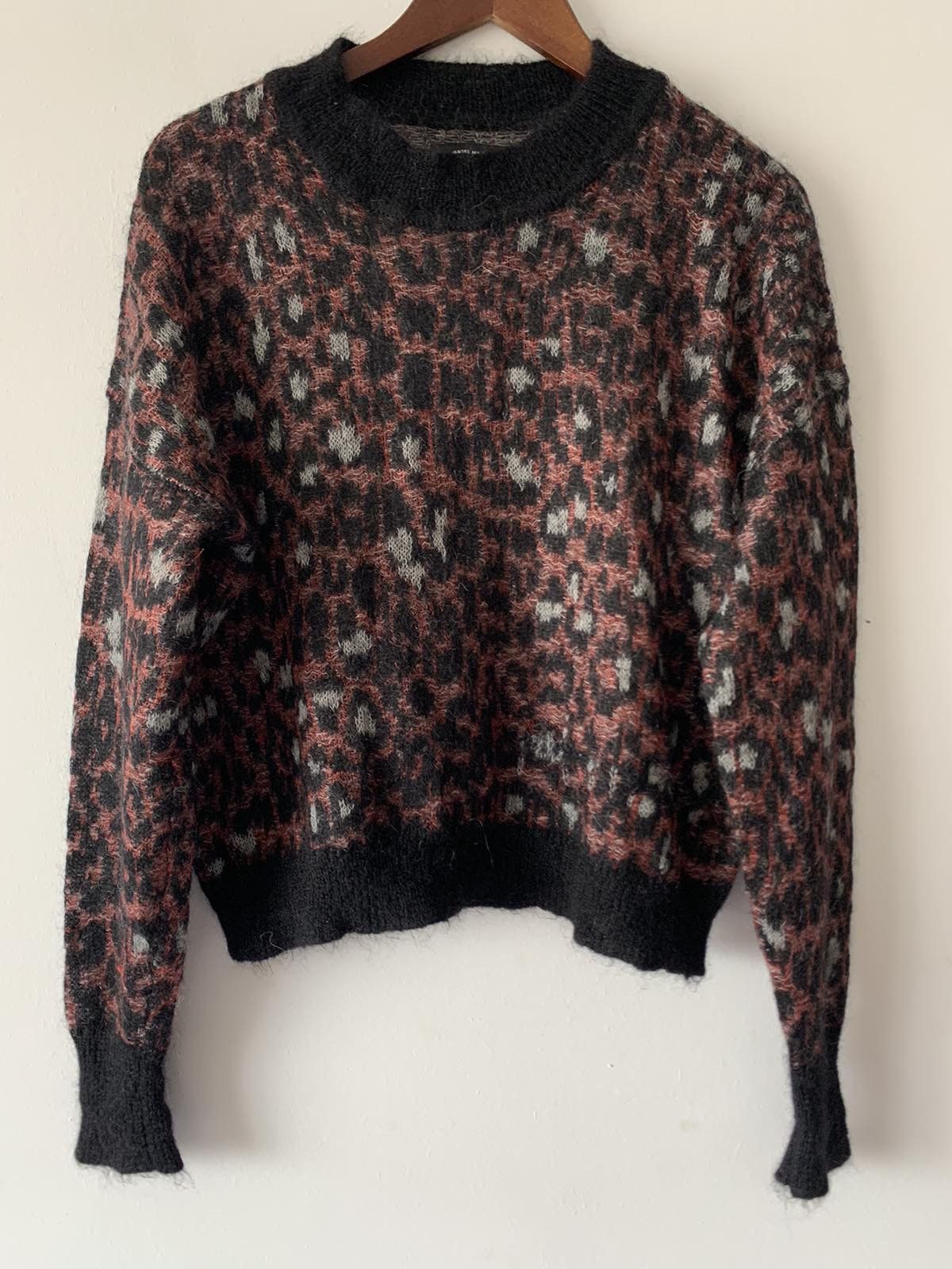 Isabel Marant Mohair Printed Sweater