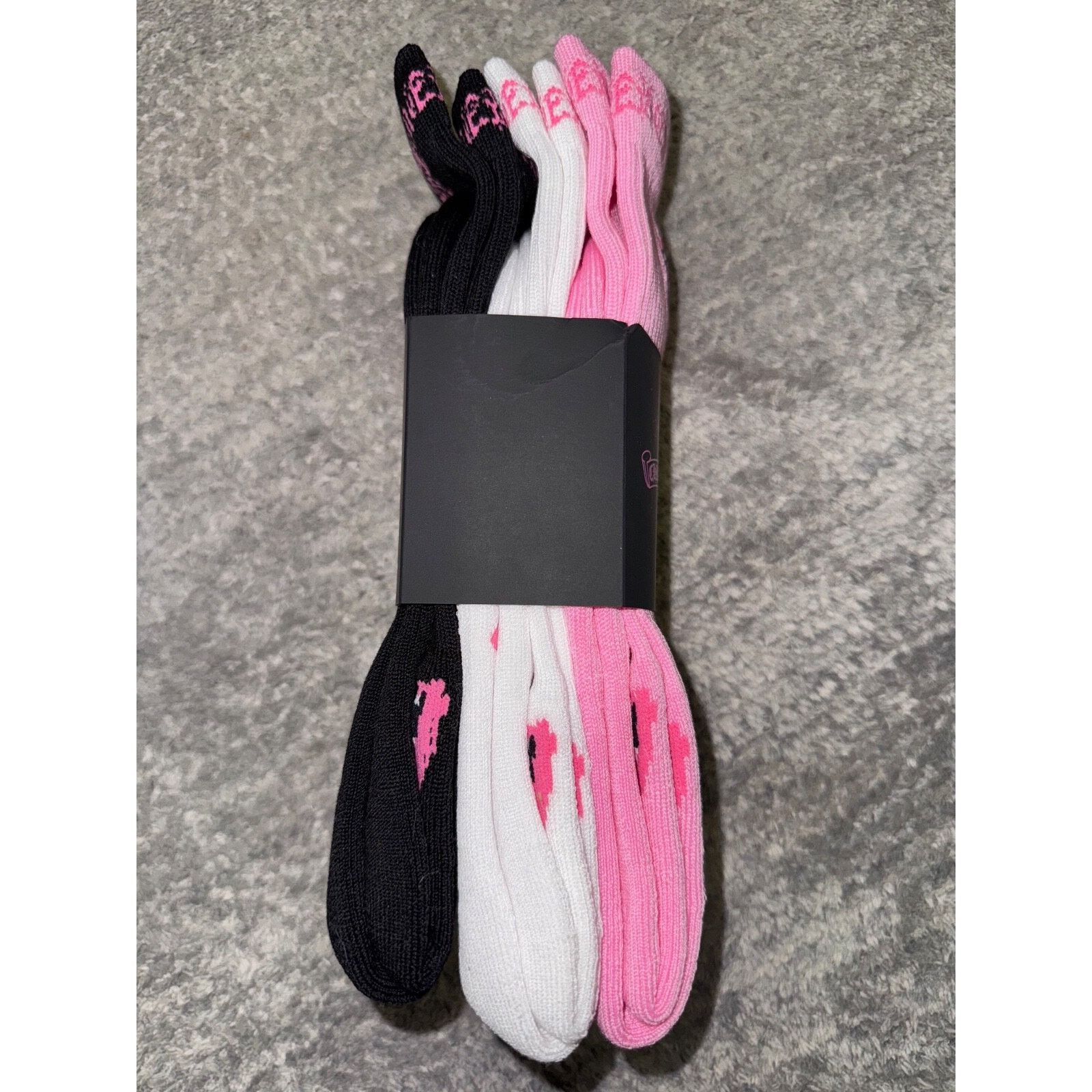 Chrome Hearts Chrome Hearts Matty Boy Chomper Pink Black White Lips Size ONE SIZE - 7 Thumbnail