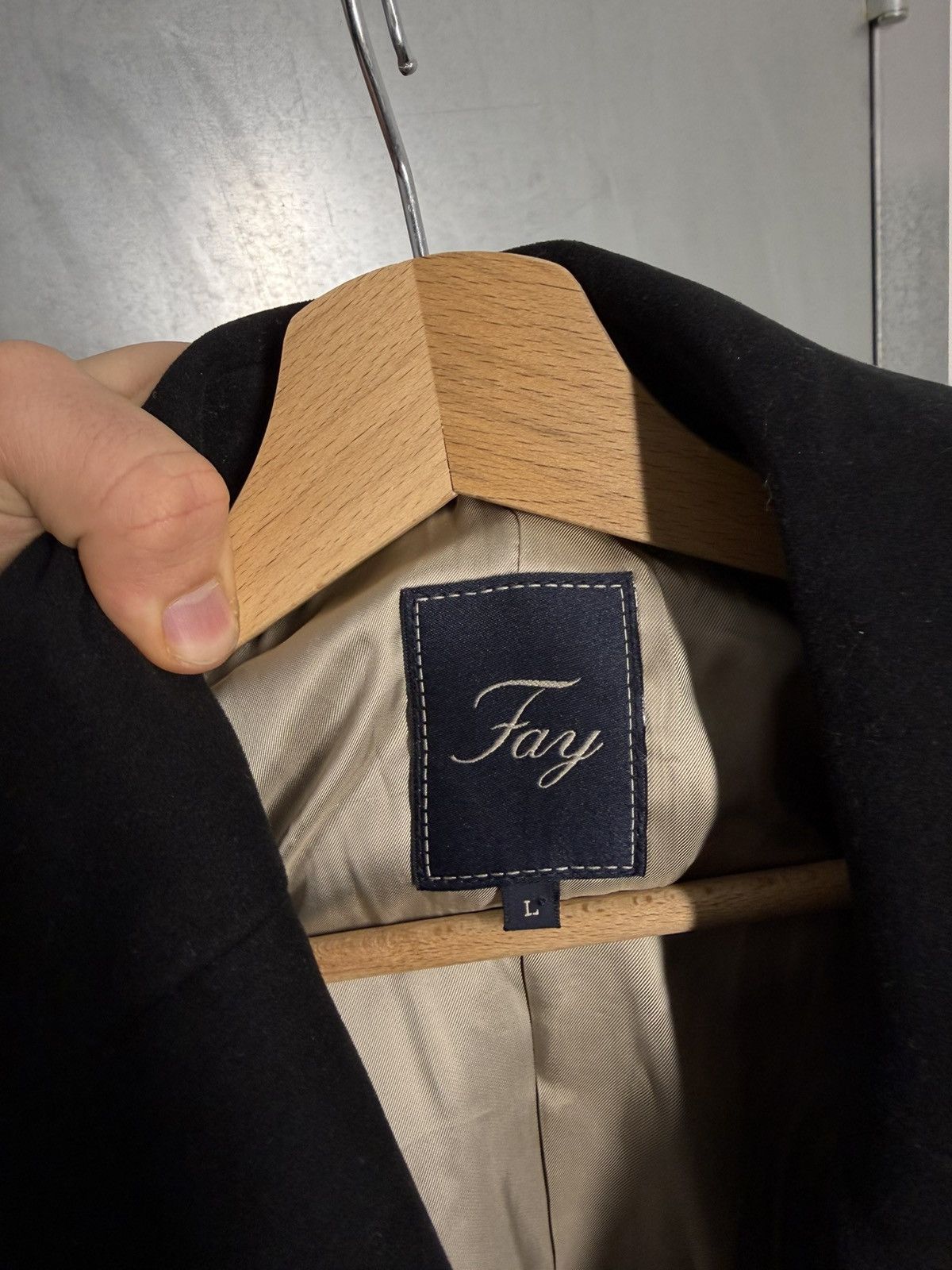 Fay Fay Metal Locker Heavy Coat Size L / US 10 / IT 46 - 14 Thumbnail
