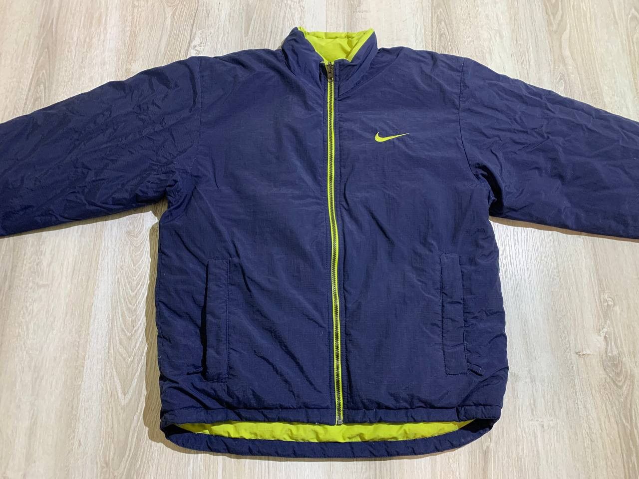 Vintage Mens vintage reversible puffer jacket Nike Size S Size US S / EU 44-46 / 1 - 10 Thumbnail