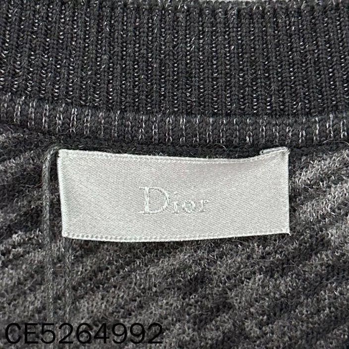 Dior Dior Deep Gray Rose All-Over Print Sweater S Size US S / EU 44-46 / 1 - 5 Thumbnail